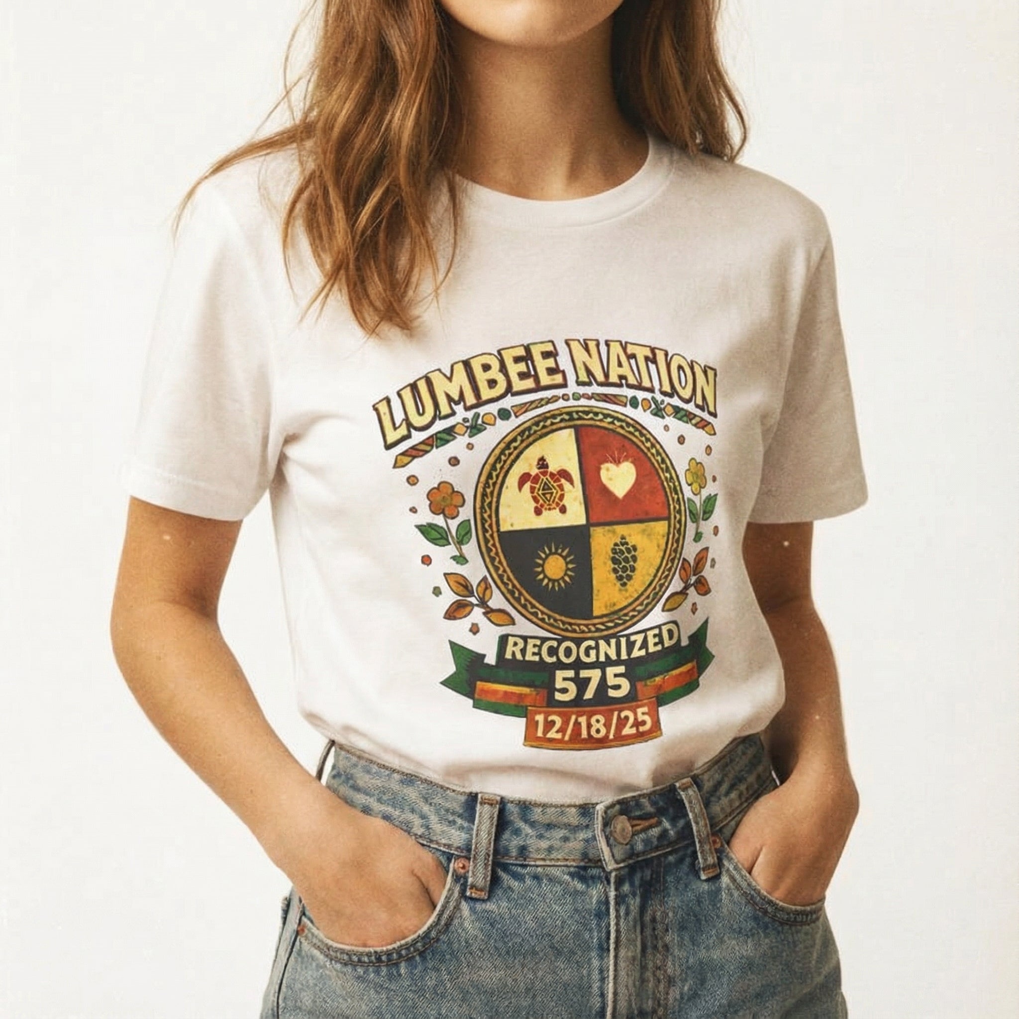 Lumbee Heritage Women’s T-Shirt – Tribal Pride Short Sleeve Tee