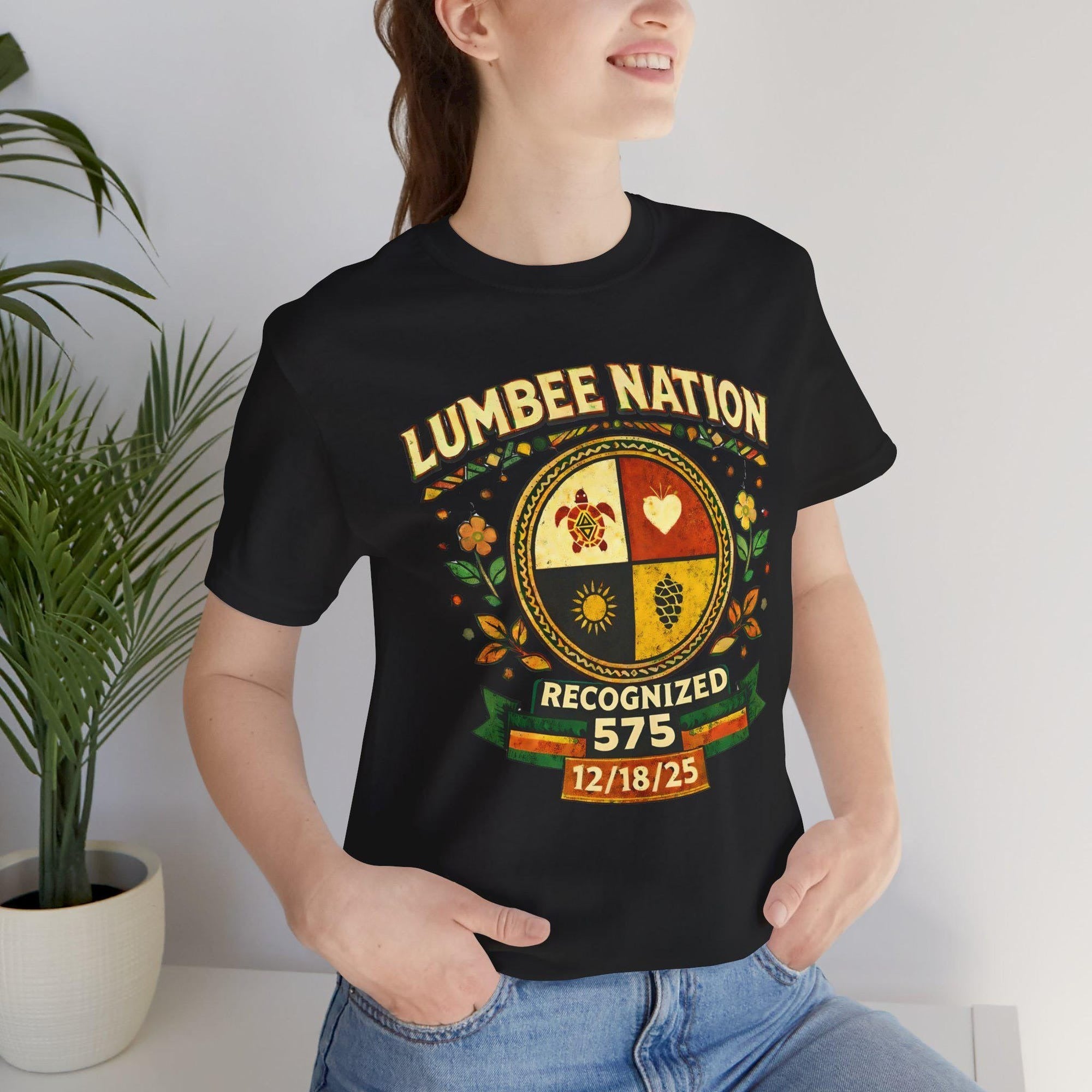 Lumbee Heritage Women’s T-Shirt – Tribal Pride Short Sleeve Tee