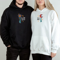 Magic Key Pair Matching Hoodies For Couples