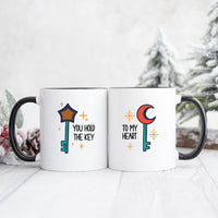 Magic Key Pair Matching Mugs For Couples