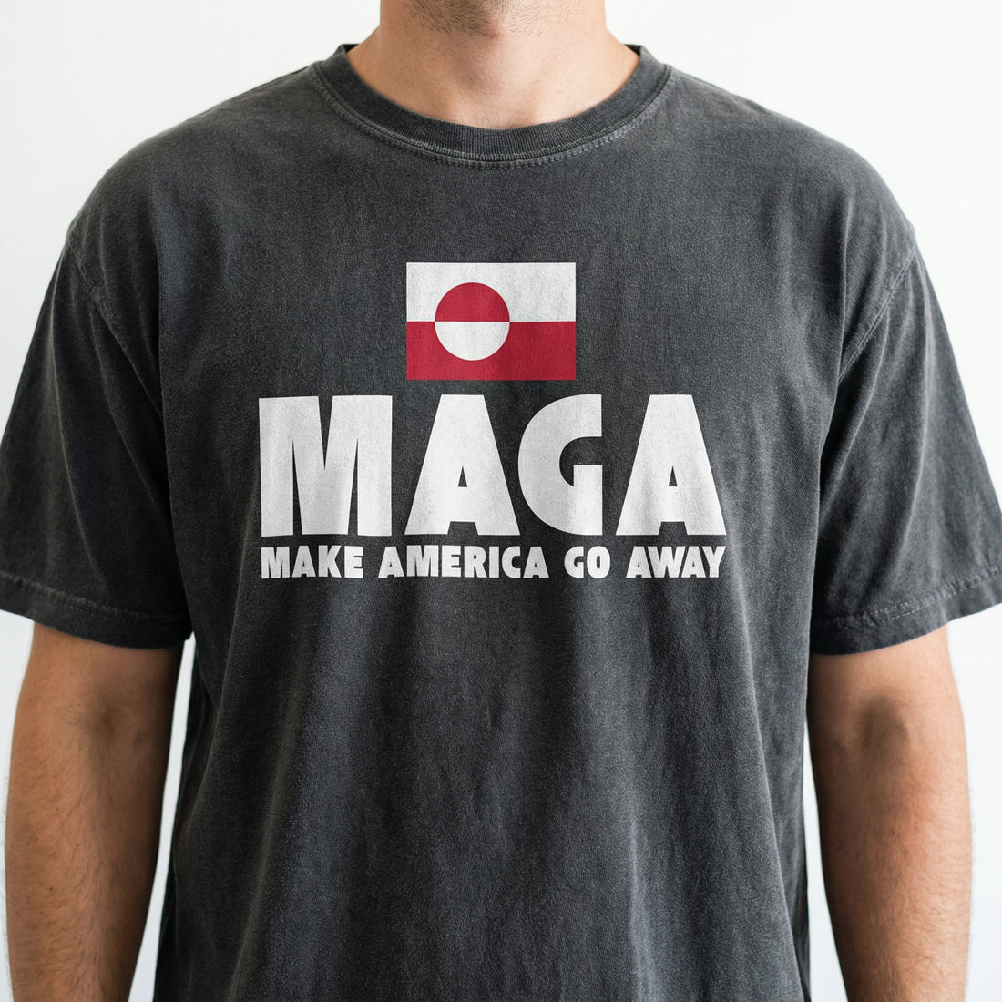 Make America Go Away Graphic T-Shirt – Political Satire Protest Unisex Tee
