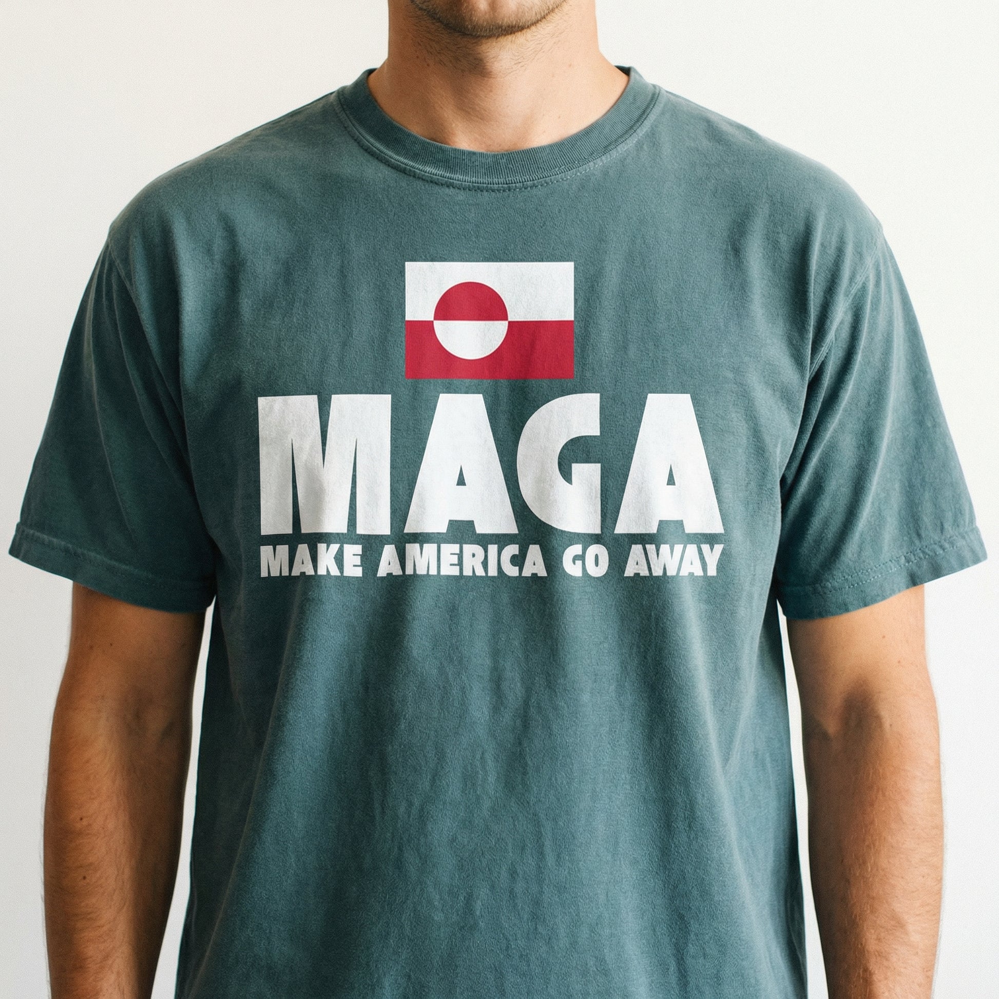 Make America Go Away Graphic T-Shirt – Political Satire Protest Unisex Tee