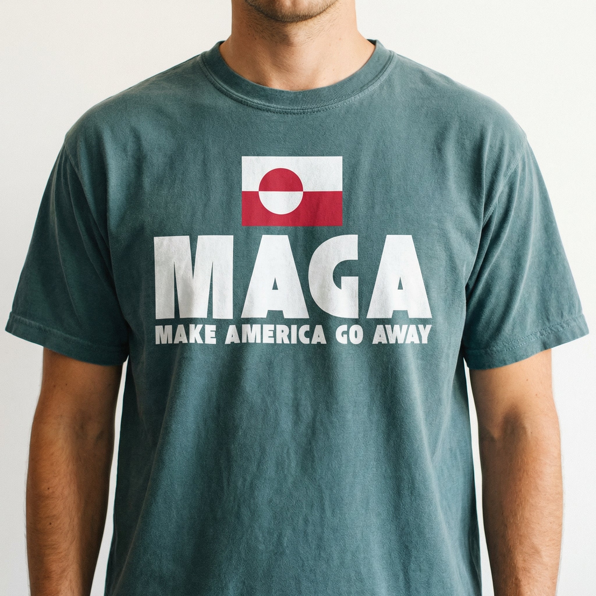 Make America Go Away Graphic T-Shirt – Political Satire Protest Unisex Tee