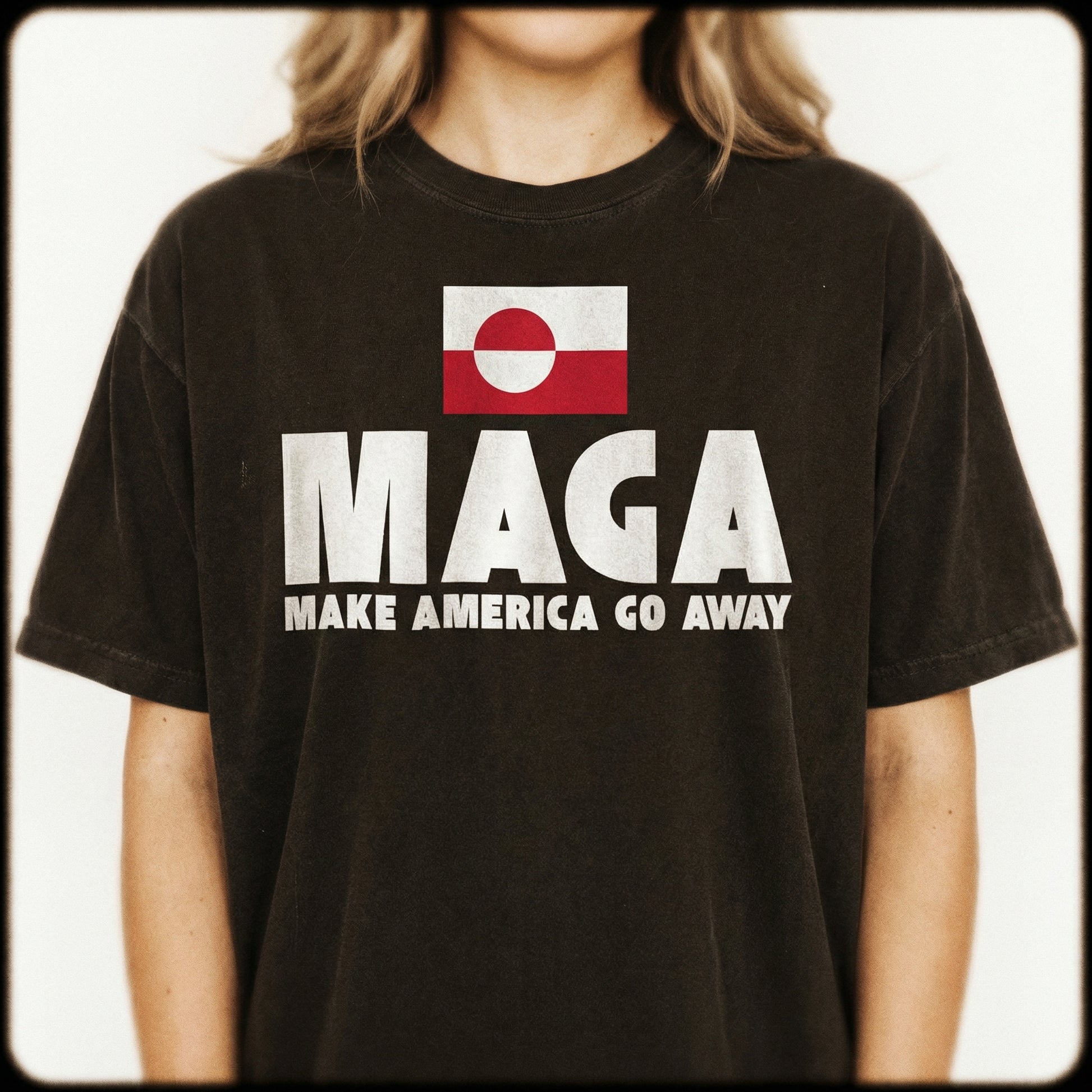 Make America Go Away Graphic T-Shirt – Political Satire Protest Unisex Tee