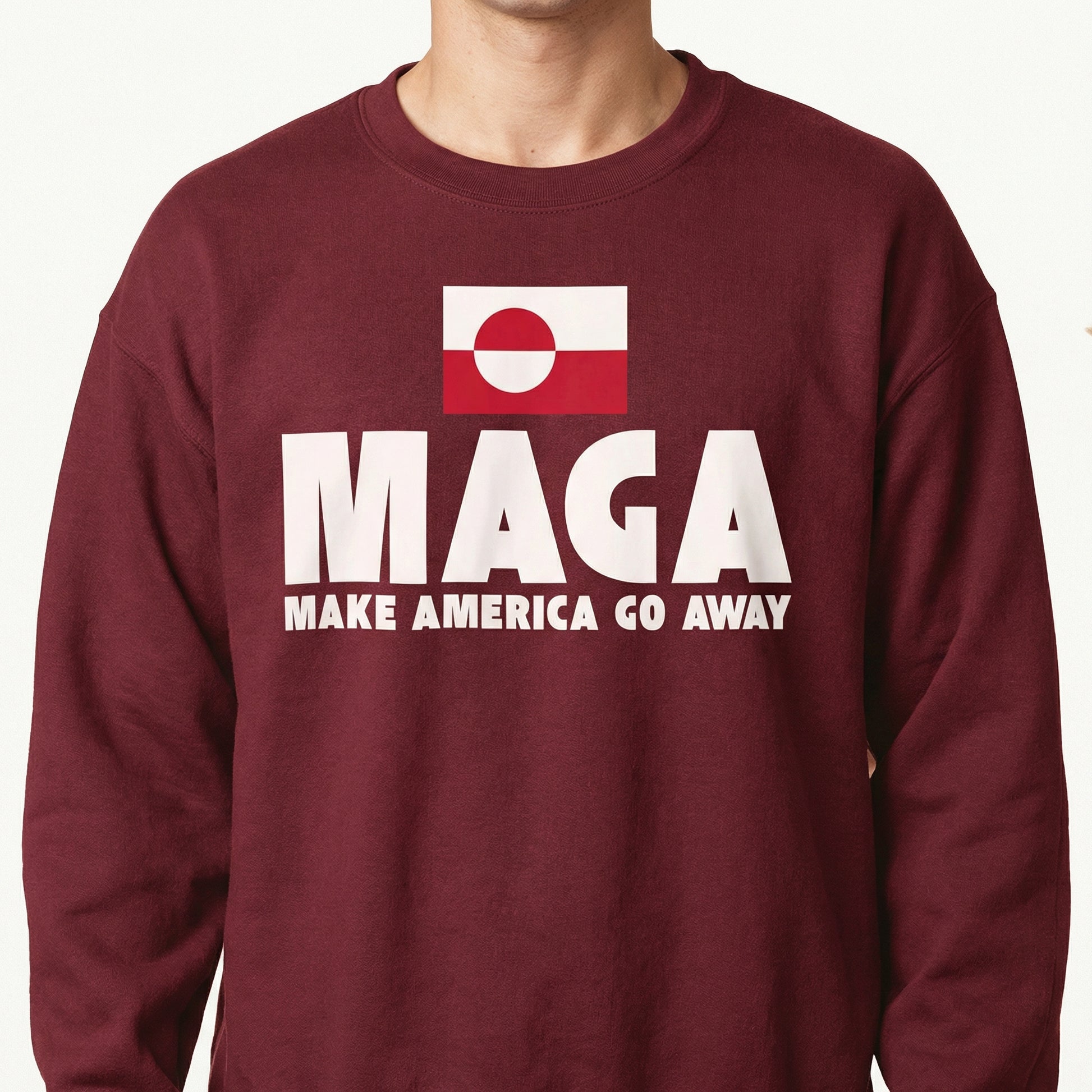Make America Go Away Graphic T-Shirt – Political Satire Protest Unisex Tee
