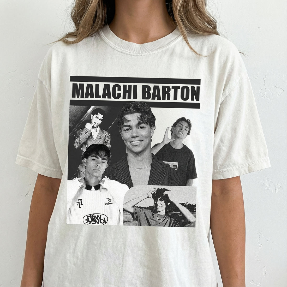 Malachi Barton Vintage 90s Style Graphic T-Shirt – Retro Unisex Fan Tee