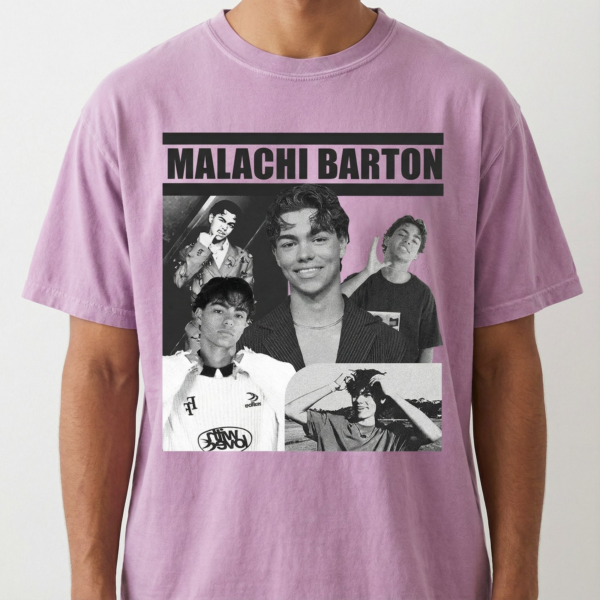 Malachi Barton Vintage 90s Style Graphic T-Shirt – Retro Unisex Fan Tee