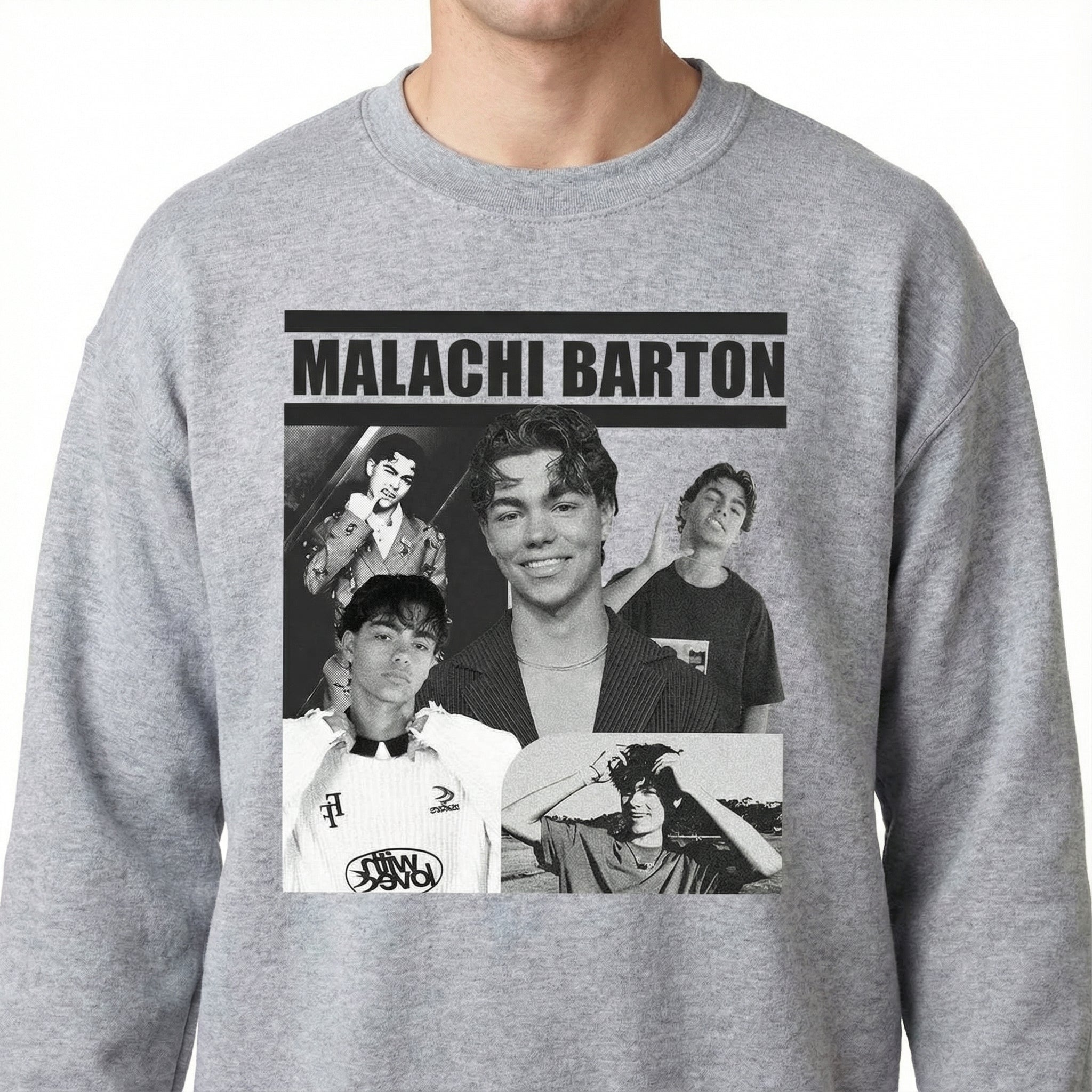 Malachi Barton Vintage 90s Style Graphic T-Shirt – Retro Unisex Fan Tee