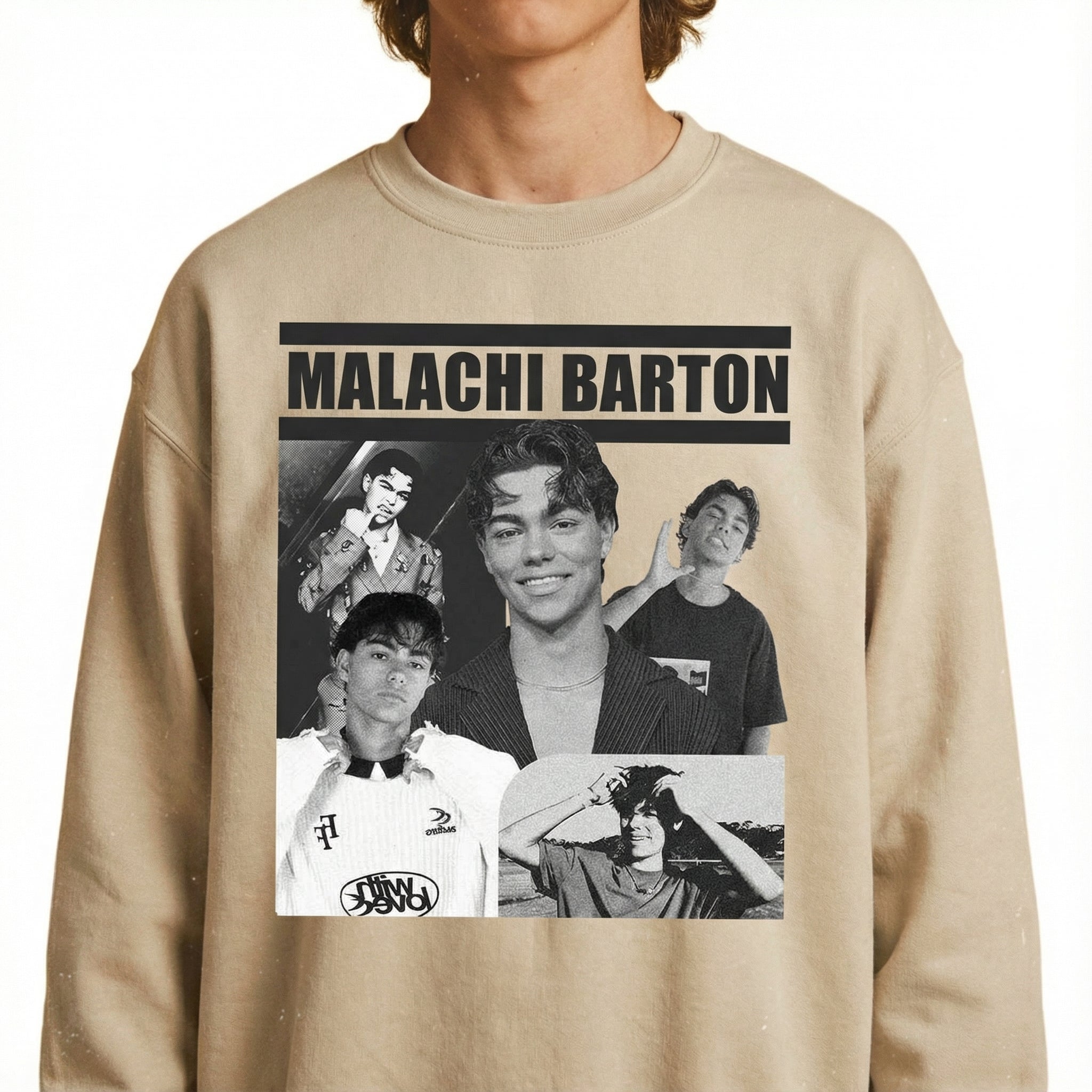 Malachi Barton Vintage 90s Style Graphic T-Shirt – Retro Unisex Fan Tee