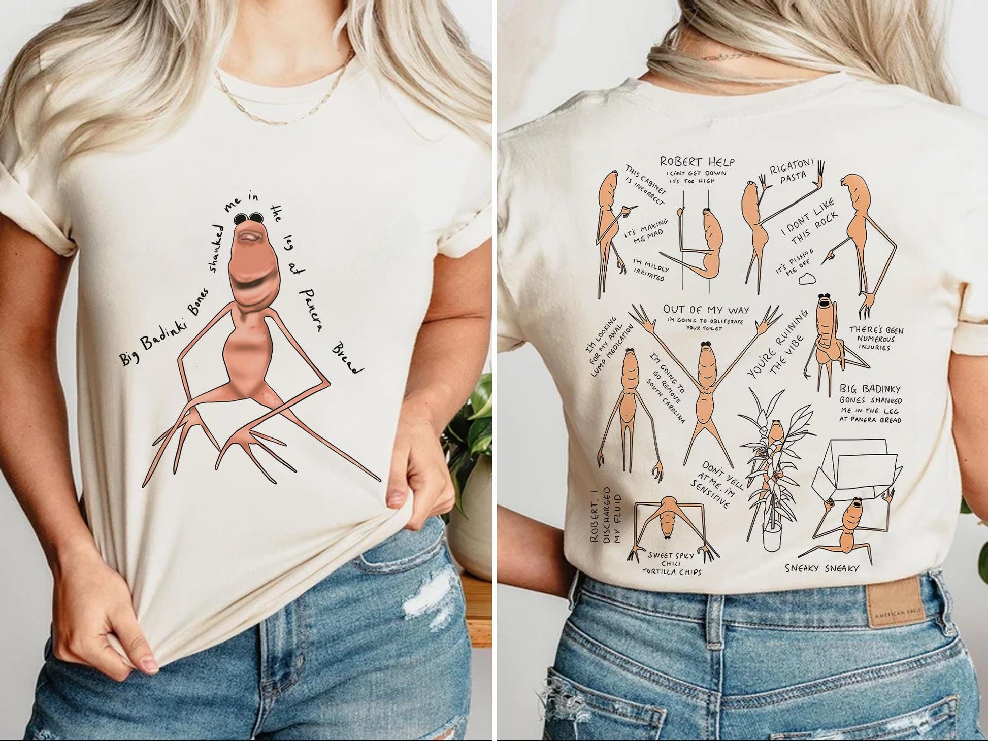 Marcus the Worm Meme Shirt - Brain Rot Parody Graphic Tee