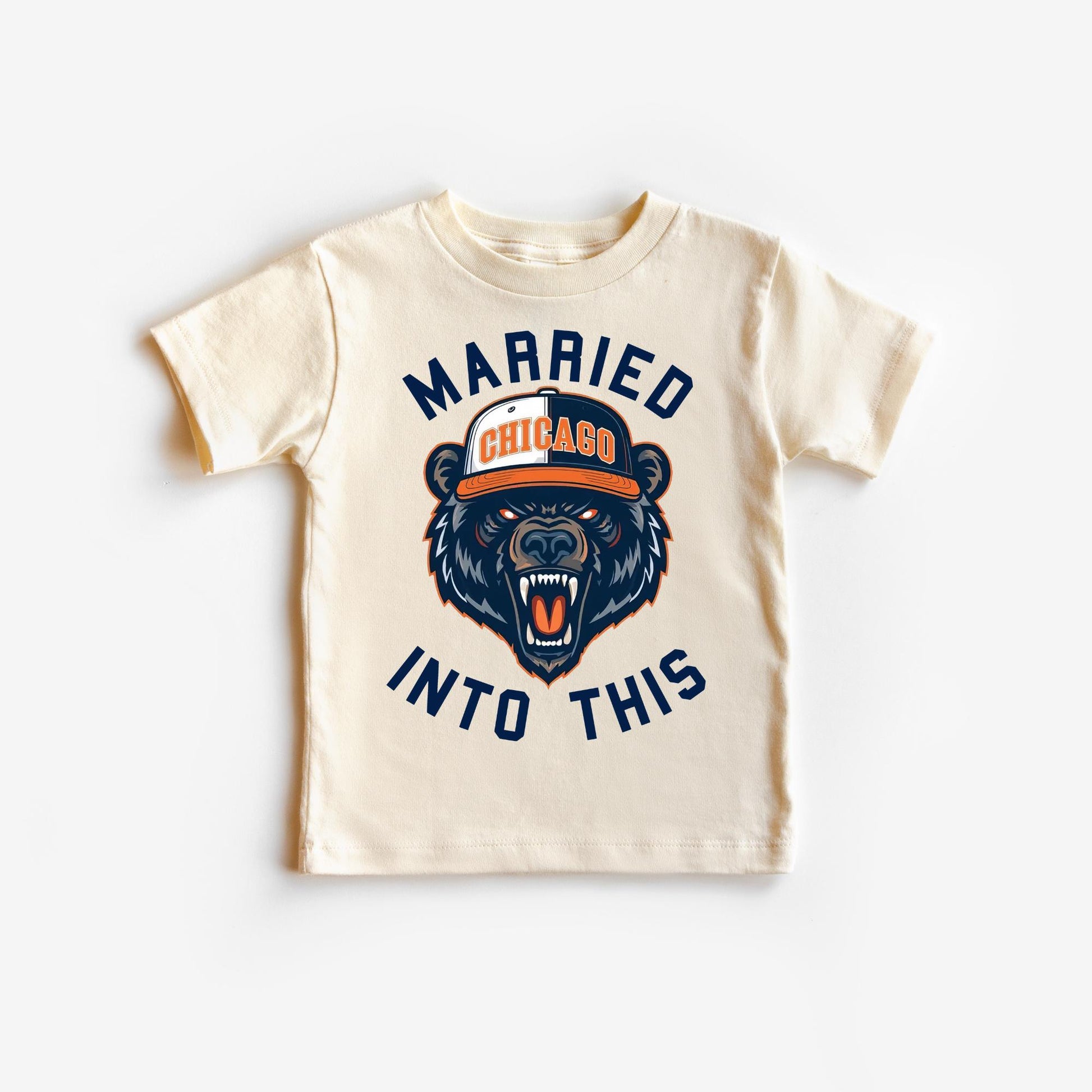 Married Into This Football Sweatshirt – Chicago Football Crewneck, Unisex Game Day Fan Gift