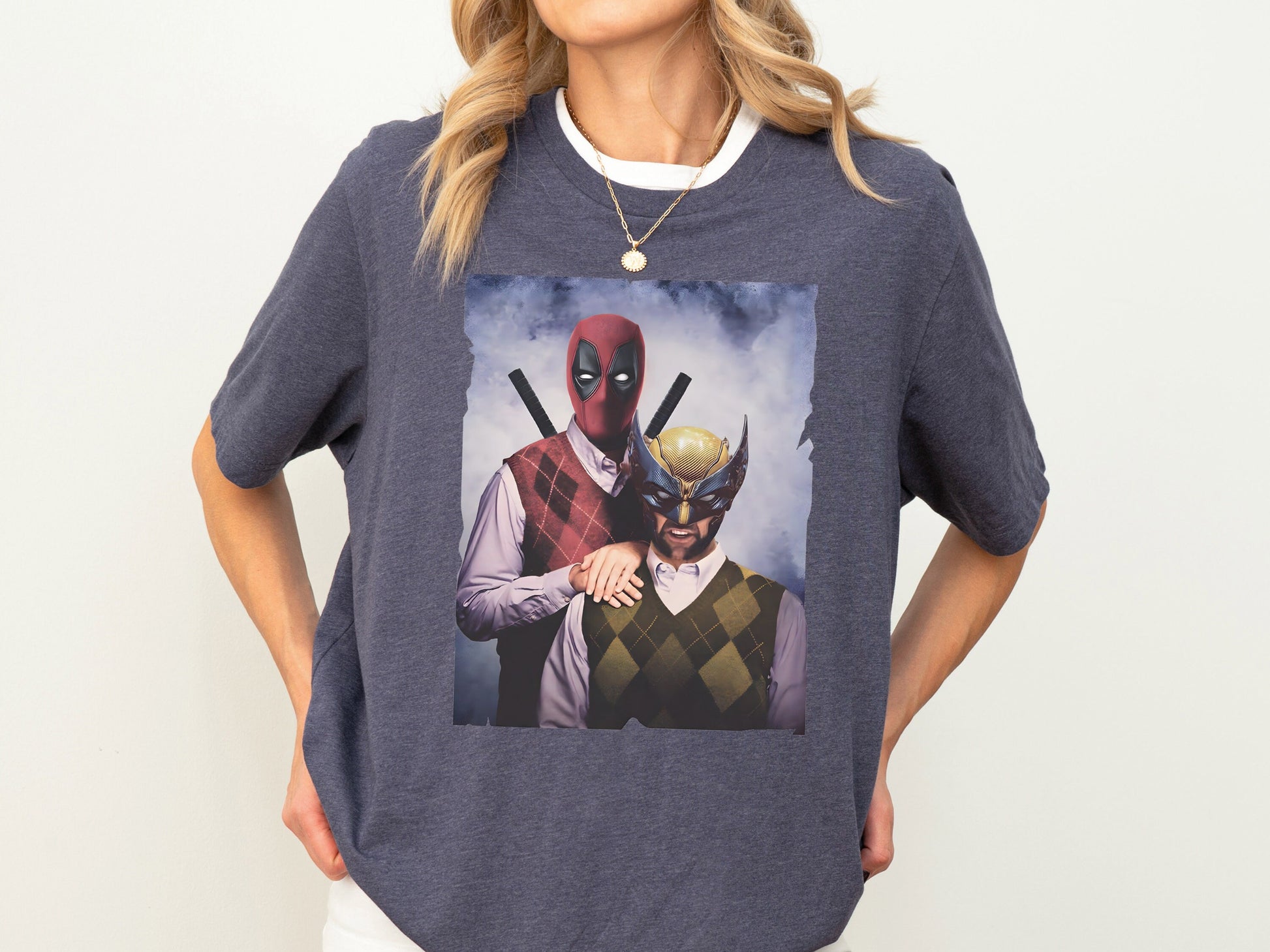 Deadpool and Wolverine Brothers Shirt – Superhero & Antihero Best Friends Tee