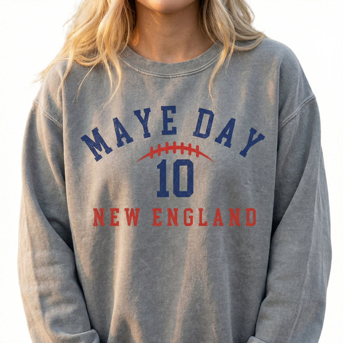 Maye Day Football Game T-Shirt for Women – Vintage Game Day Fan Tee