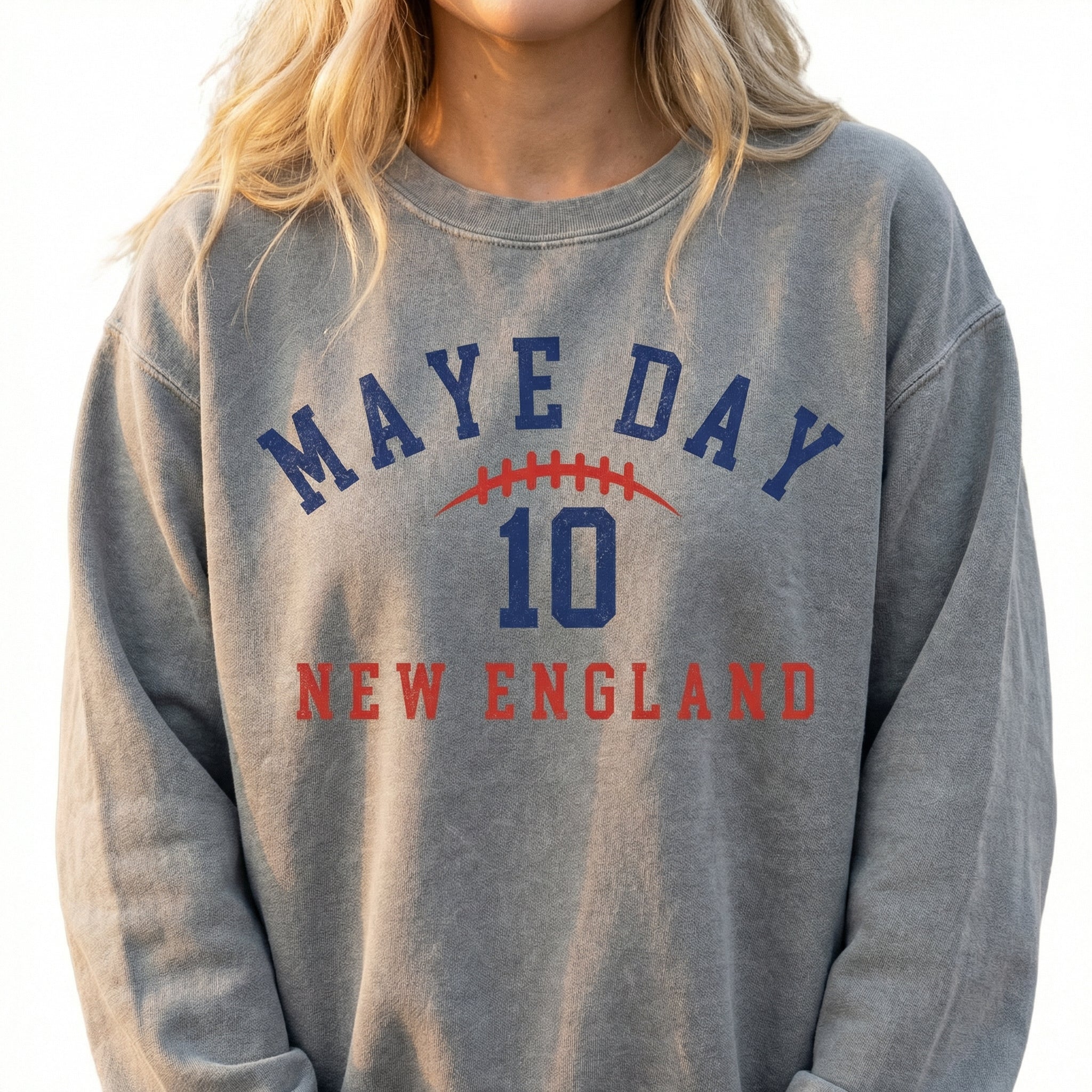 Maye Day Football Game T-Shirt for Women – Vintage Game Day Fan Tee