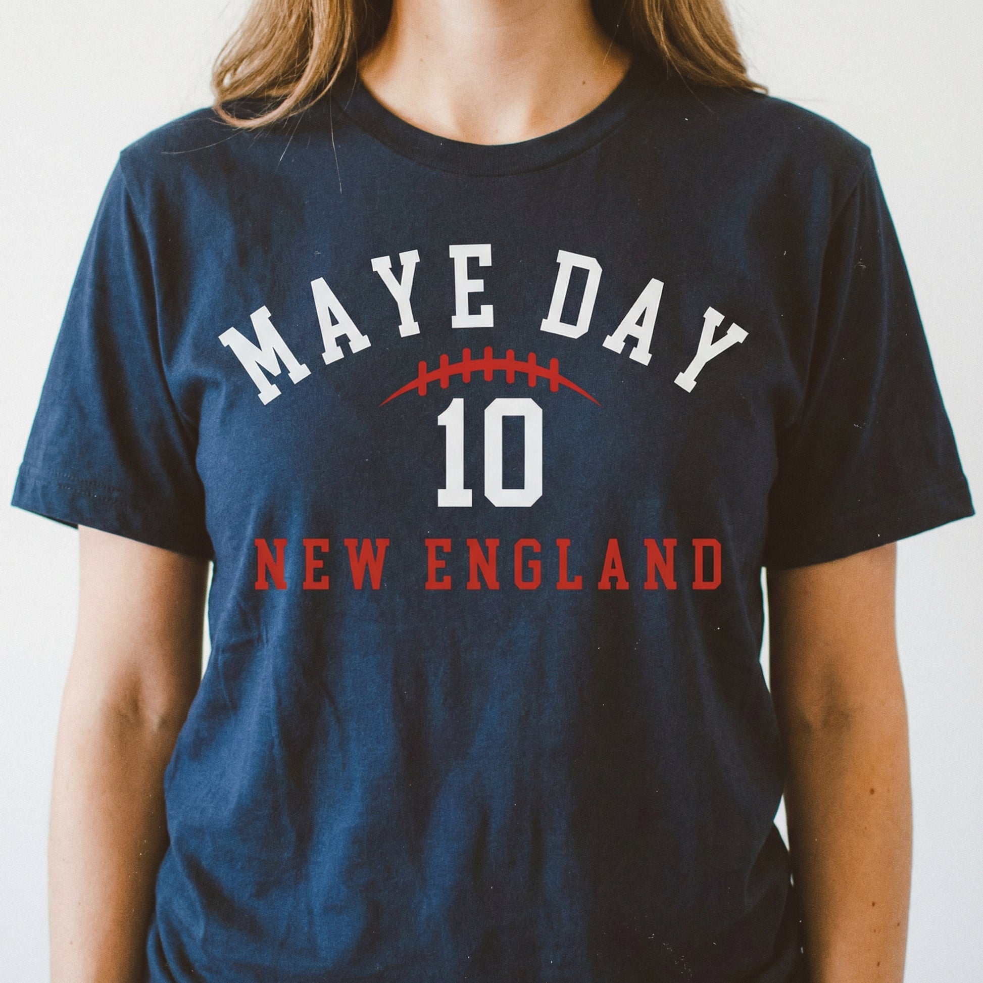 Maye Day Football Game T-Shirt for Women – Vintage Game Day Fan Tee