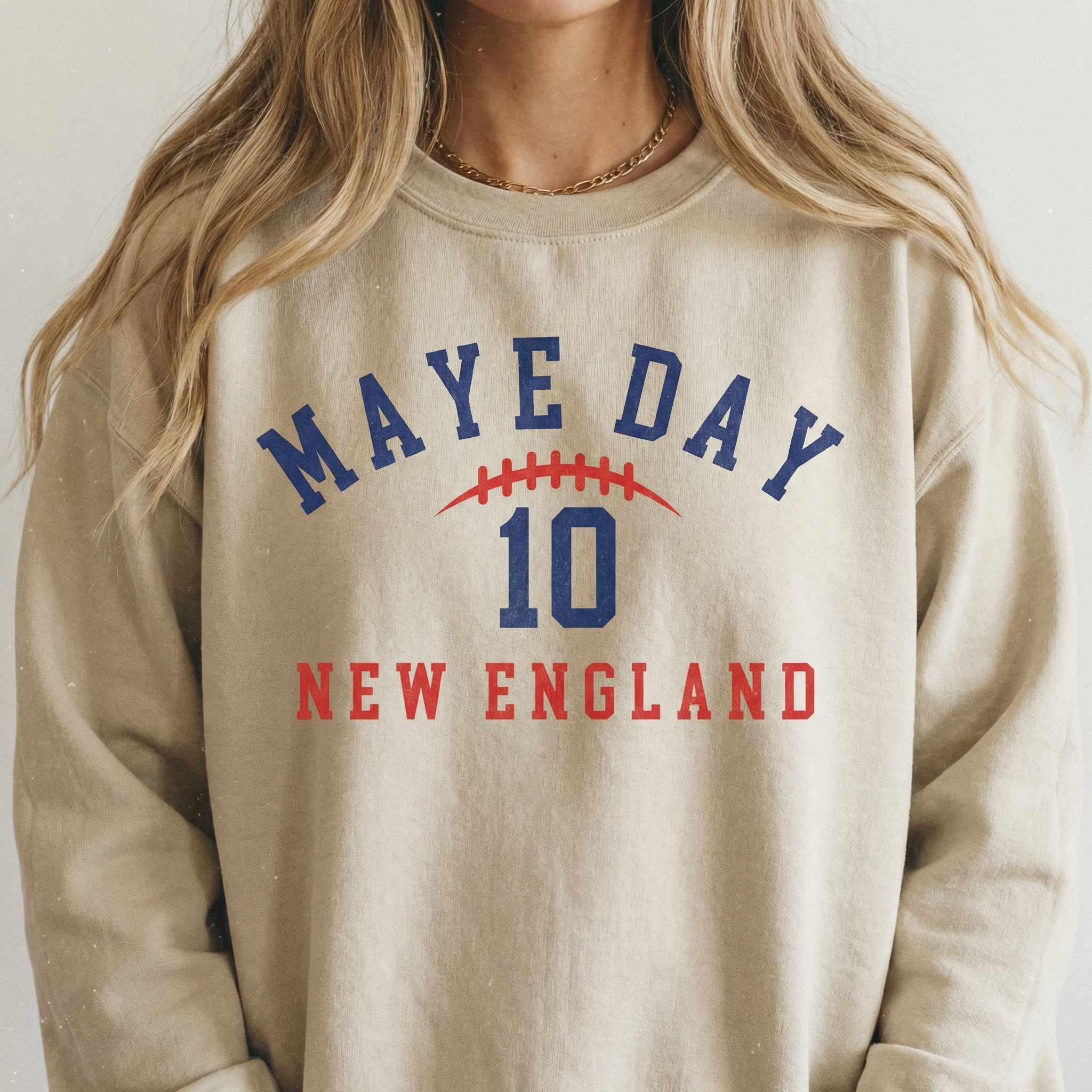 Maye Day Football Game T-Shirt for Women – Vintage Game Day Fan Tee