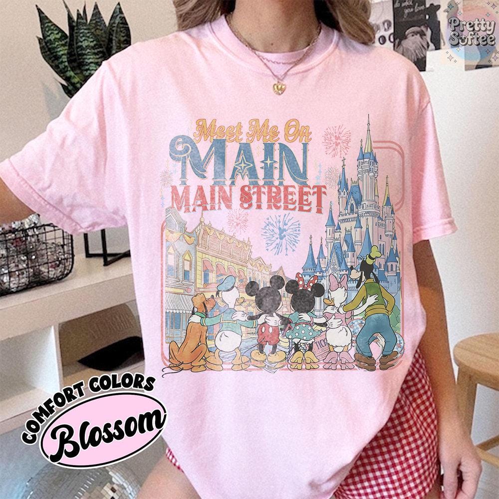 Meet Me On Main Street T-Shirt – Disney Theme Park Family Trip 2026 Tee