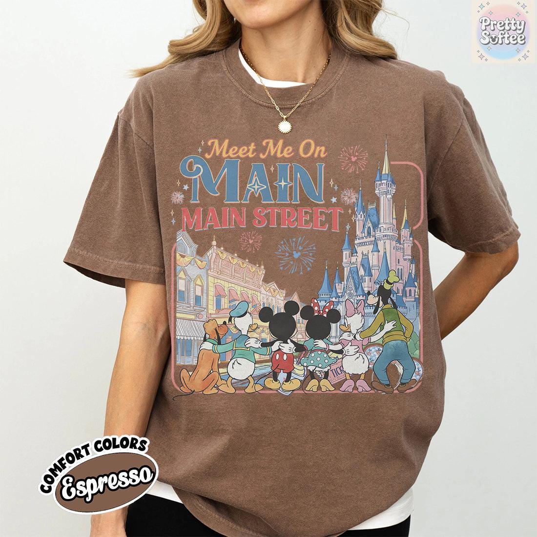 Meet Me On Main Street T-Shirt – Disney Theme Park Family Trip 2026 Tee