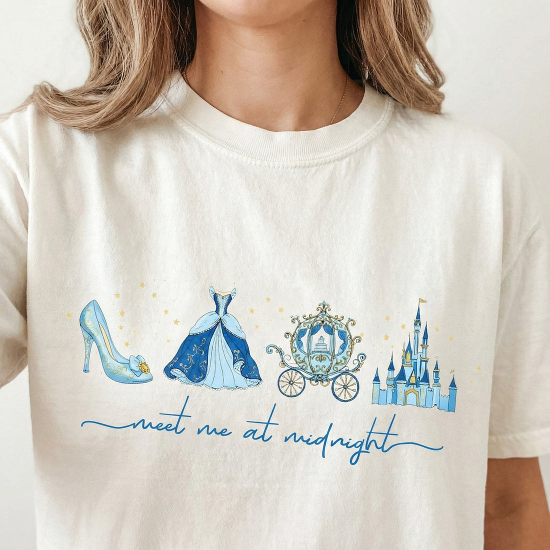 Meet Me at Midnight Graphic T-Shirt – Fairytale Inspired Princess Tee