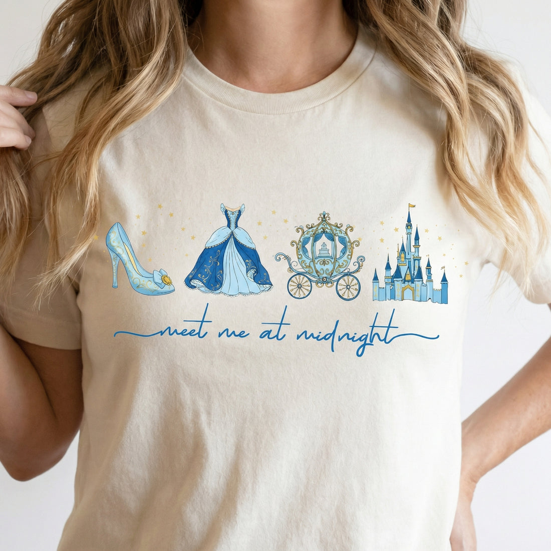 Meet Me at Midnight Graphic T-Shirt – Fairytale Inspired Princess Tee