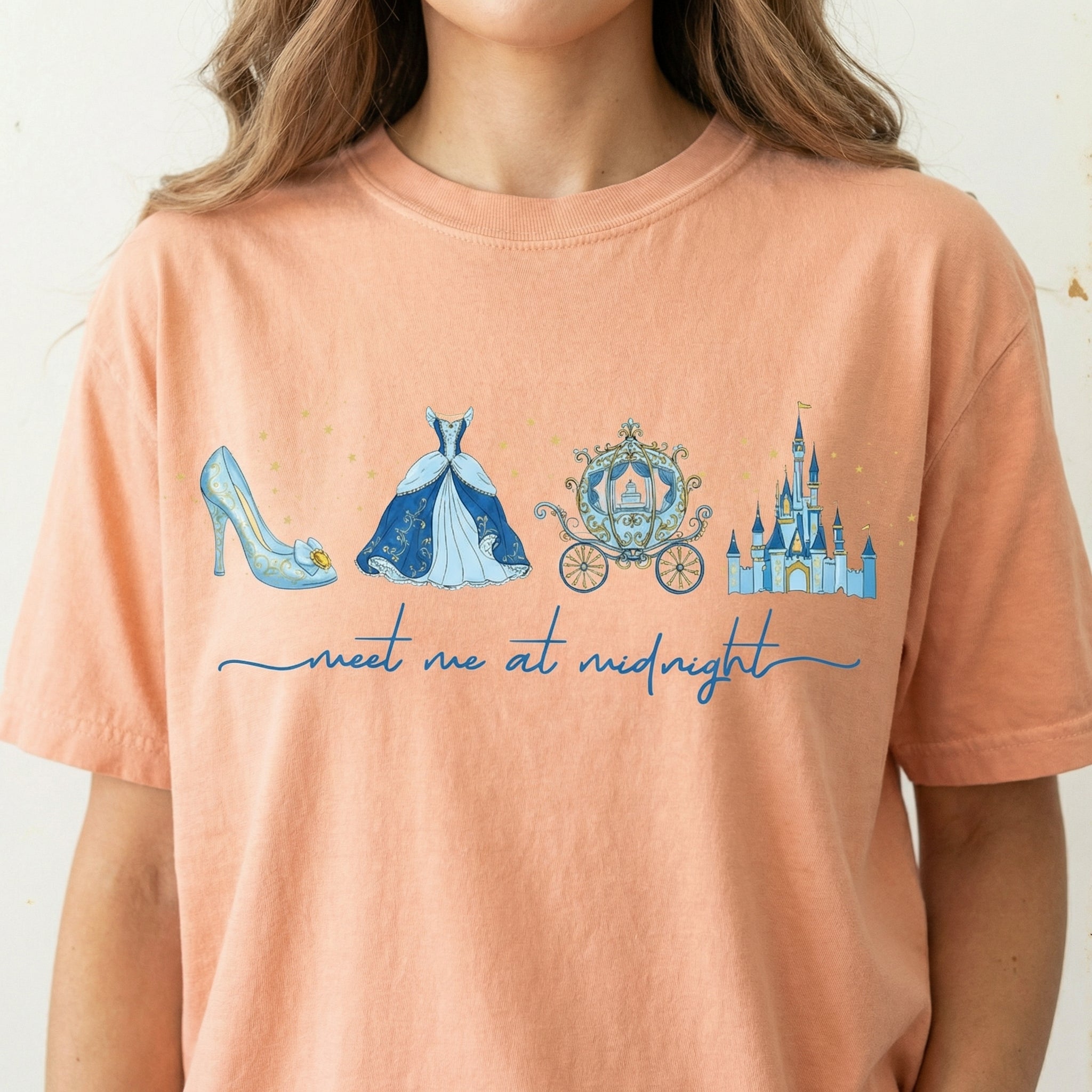 Meet Me at Midnight Graphic T-Shirt – Fairytale Inspired Princess Tee