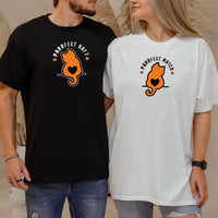 Meow Heart Matching T-Shirts For Couples