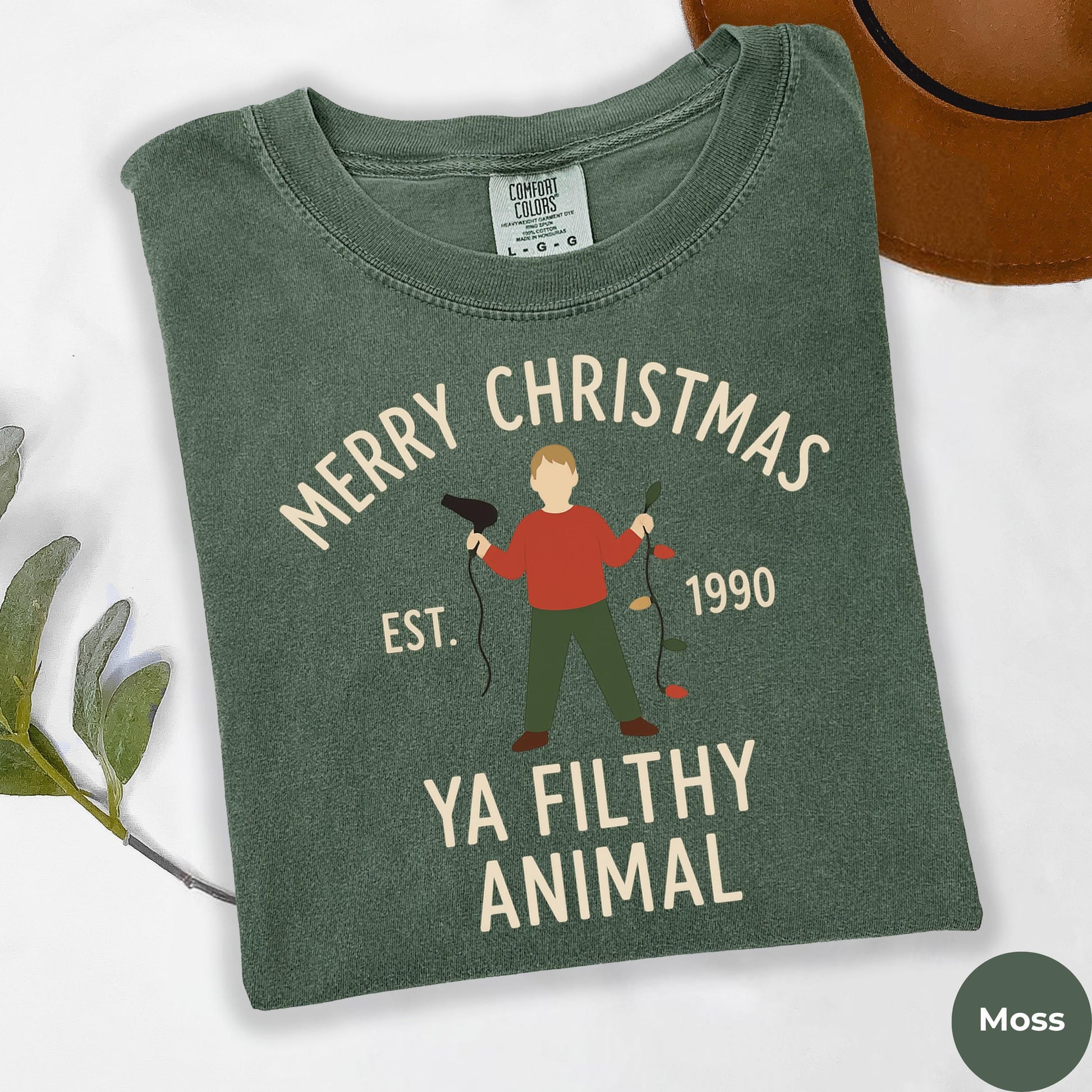 Merry Christmas Ya Filthy Animal Shirt - Funny 90s Classic Holiday Tee