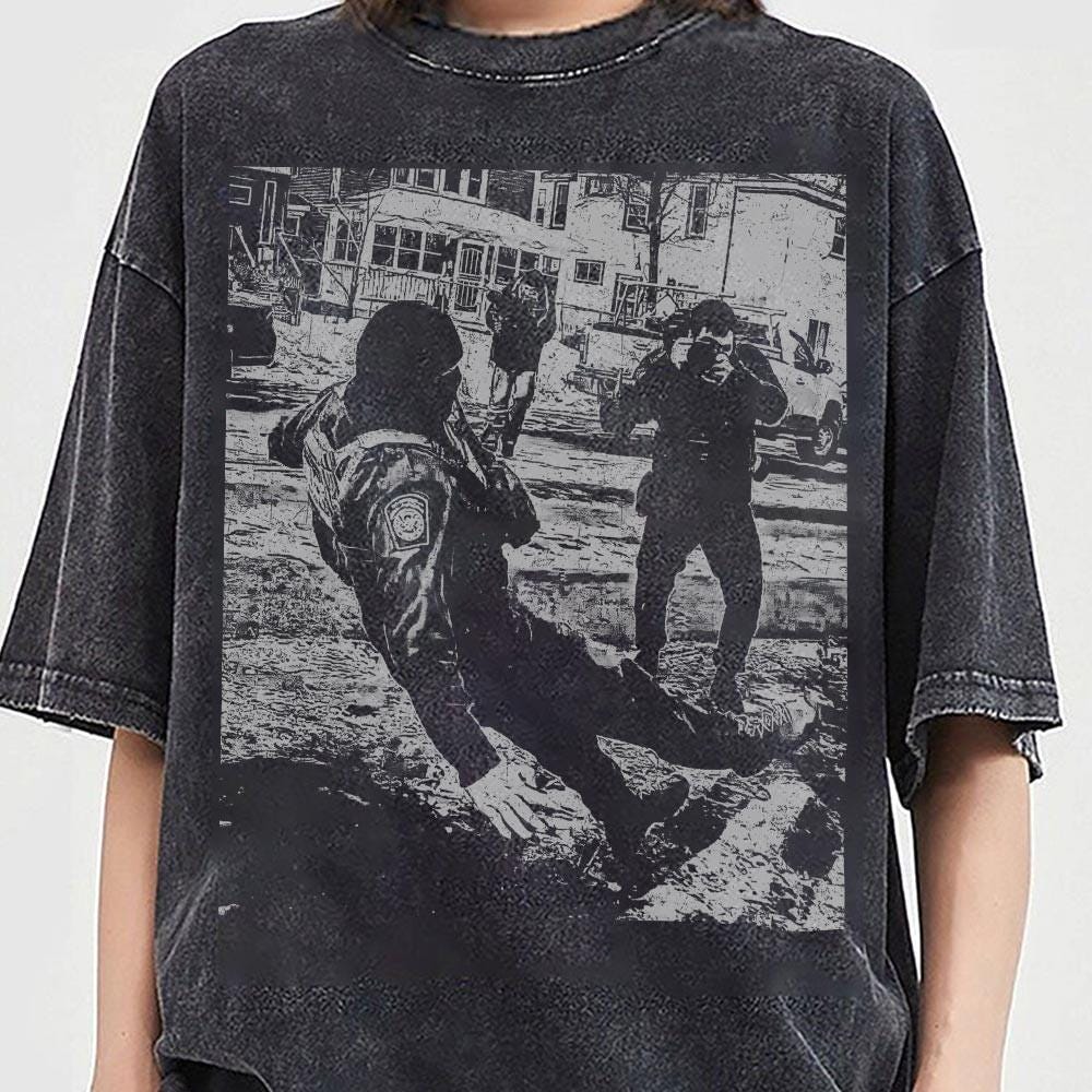 Minneapolis Resist No ICE Vintage T-Shirt – Immigration Justice Protest Tee