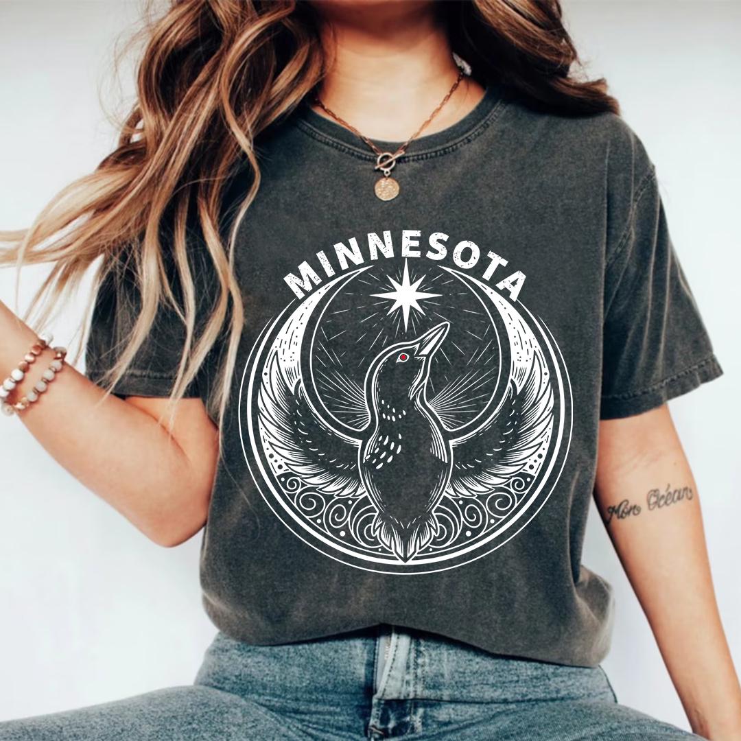 Minnesota Rebel Political T-Shirt – MN Loon Protest Graphic Tee