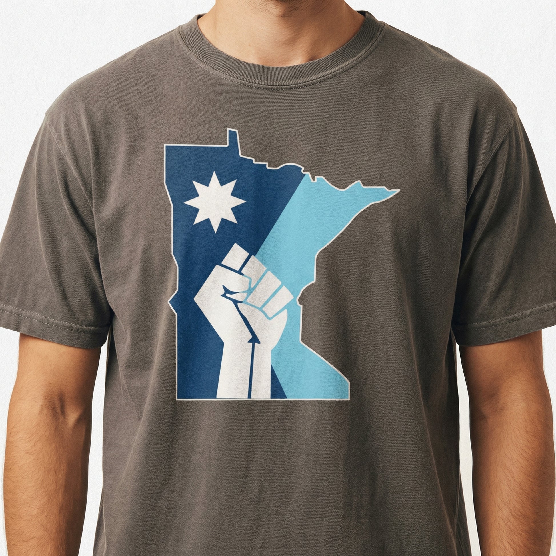 Minnesota Rebel Spirit Shirt – Modern State Flag Graphic
