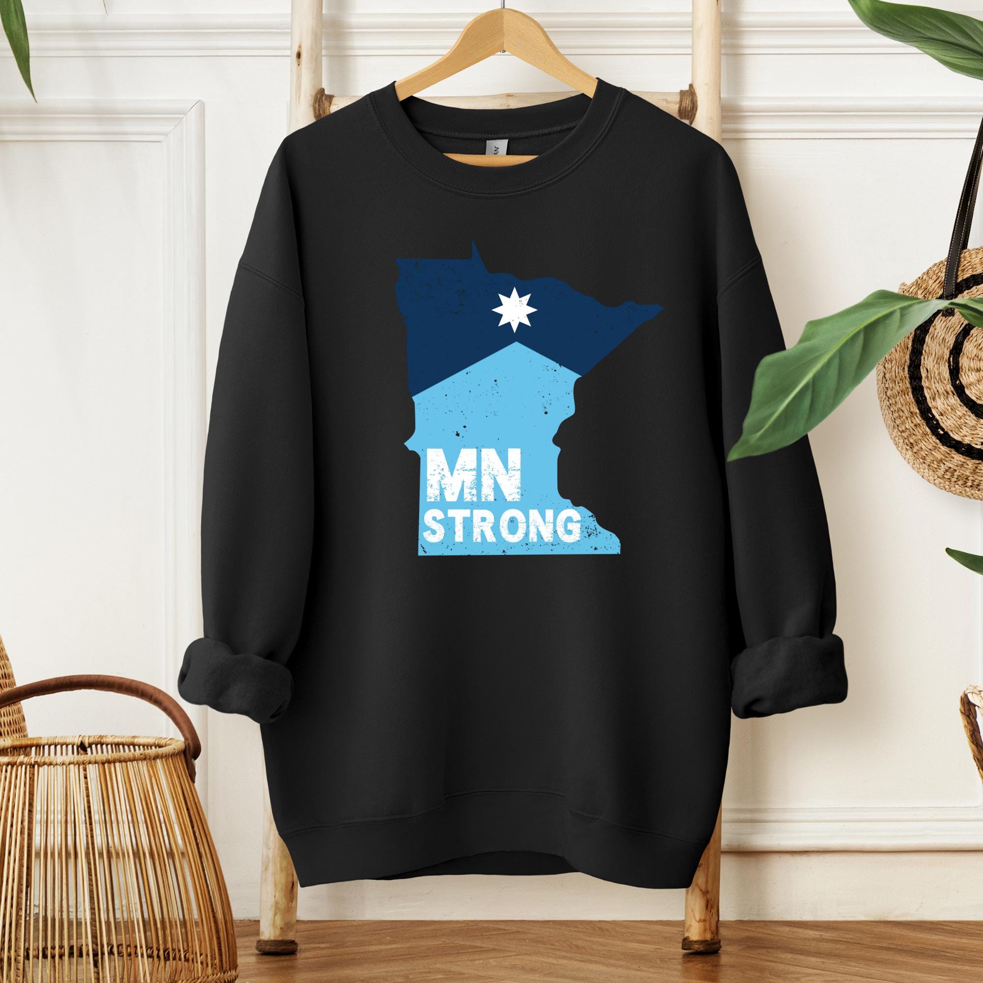 Minnesota Strong Sweatshirt – Minneapolis Solidarity Human Rights Crewneck