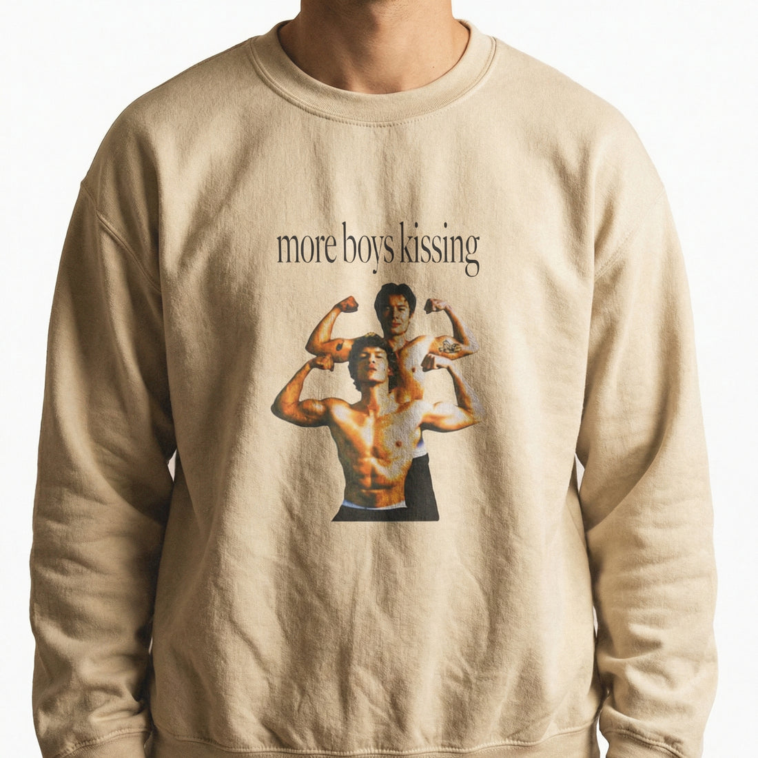 More Boys Kissing LGBTQ+ Pride T-Shirt – Queer Love Graphic Tee