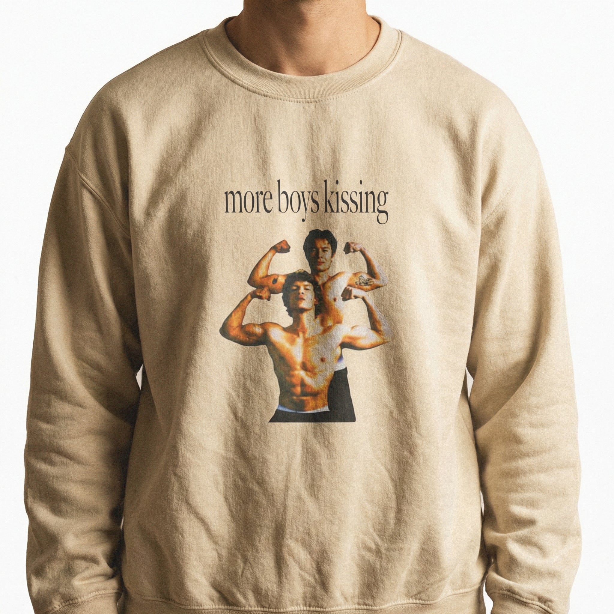 More Boys Kissing LGBTQ+ Pride T-Shirt – Queer Love Graphic Tee