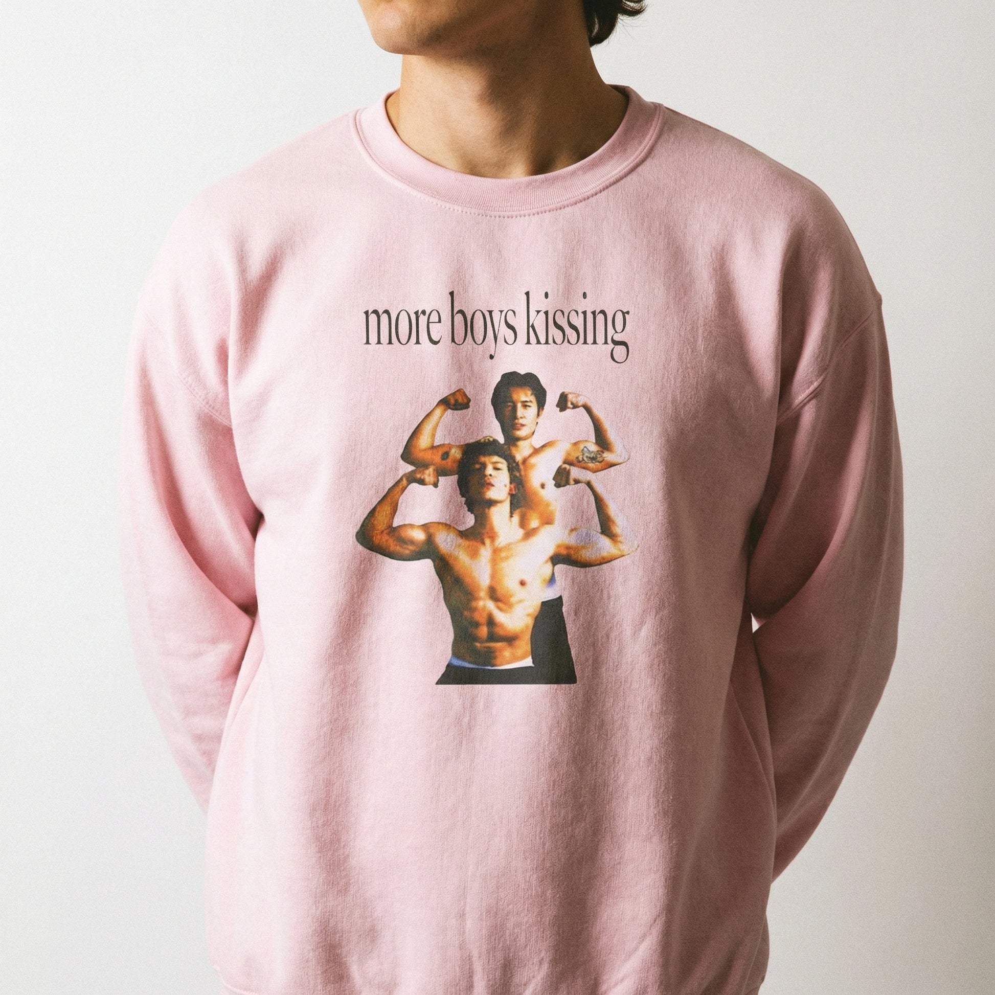 More Boys Kissing LGBTQ+ Pride T-Shirt – Queer Love Graphic Tee