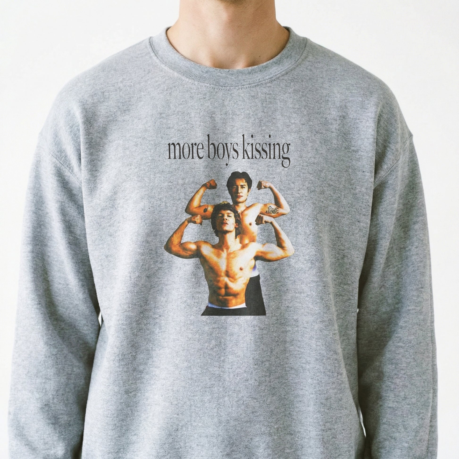 More Boys Kissing LGBTQ+ Pride T-Shirt – Queer Love Graphic Tee