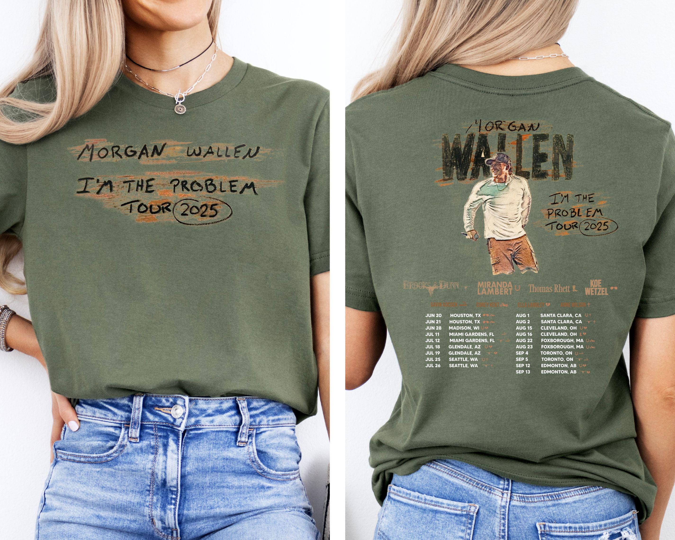 Morgan Wallen 2025 Tour Sweatshirt – Retro Country Music Concert Pullover