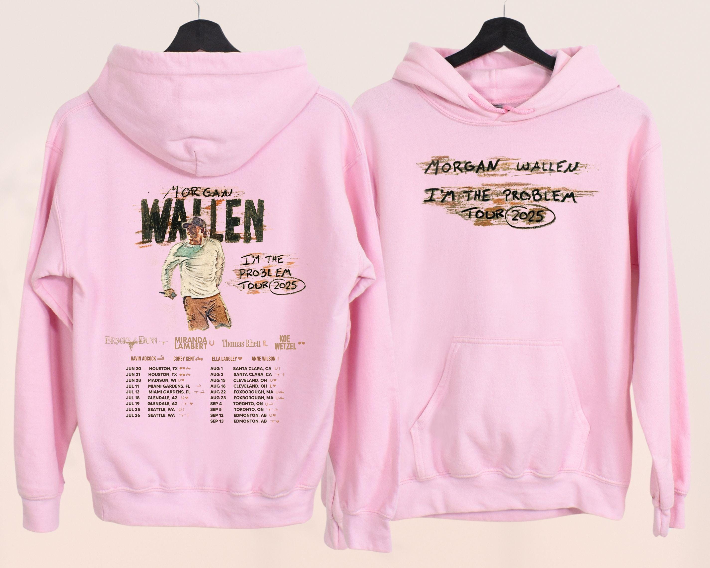 Morgan Wallen 2025 Tour Sweatshirt – Retro Country Music Concert Pullover