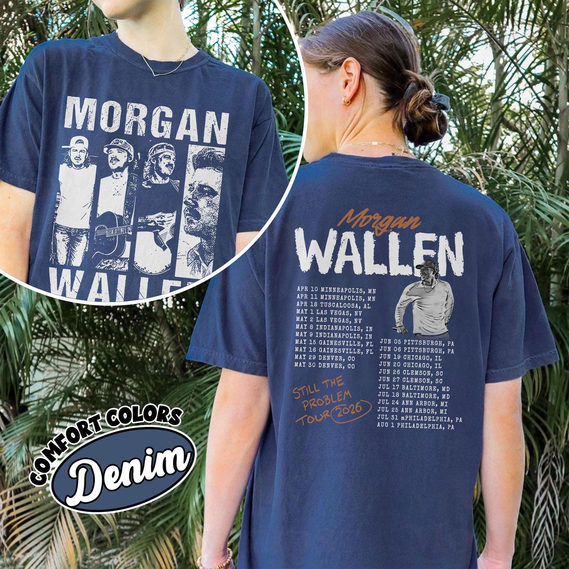 Morgan Wallen Still the Problem Tour 2026 T-Shirt – Country Music Graphic Tee