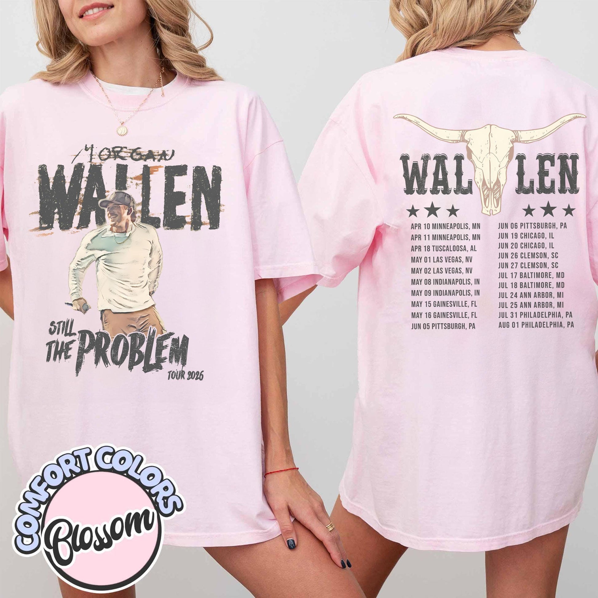 Morgan Wallen Fan T-Shirt – Still the Problem 2026 Country Music Concert Tee