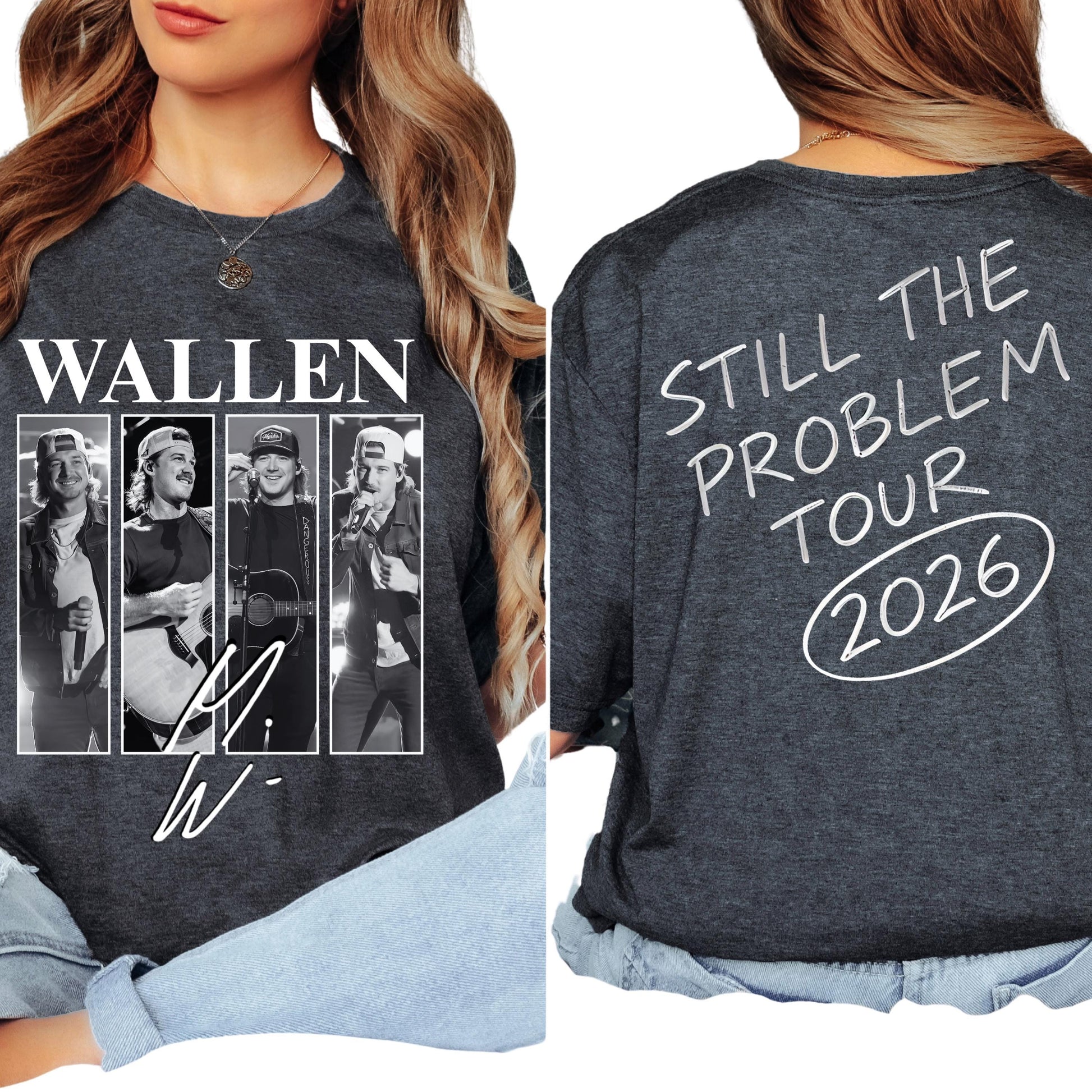Morgan Wallen Tour 2026 T-Shirt – Still the Problem Country Music Graphic Tee