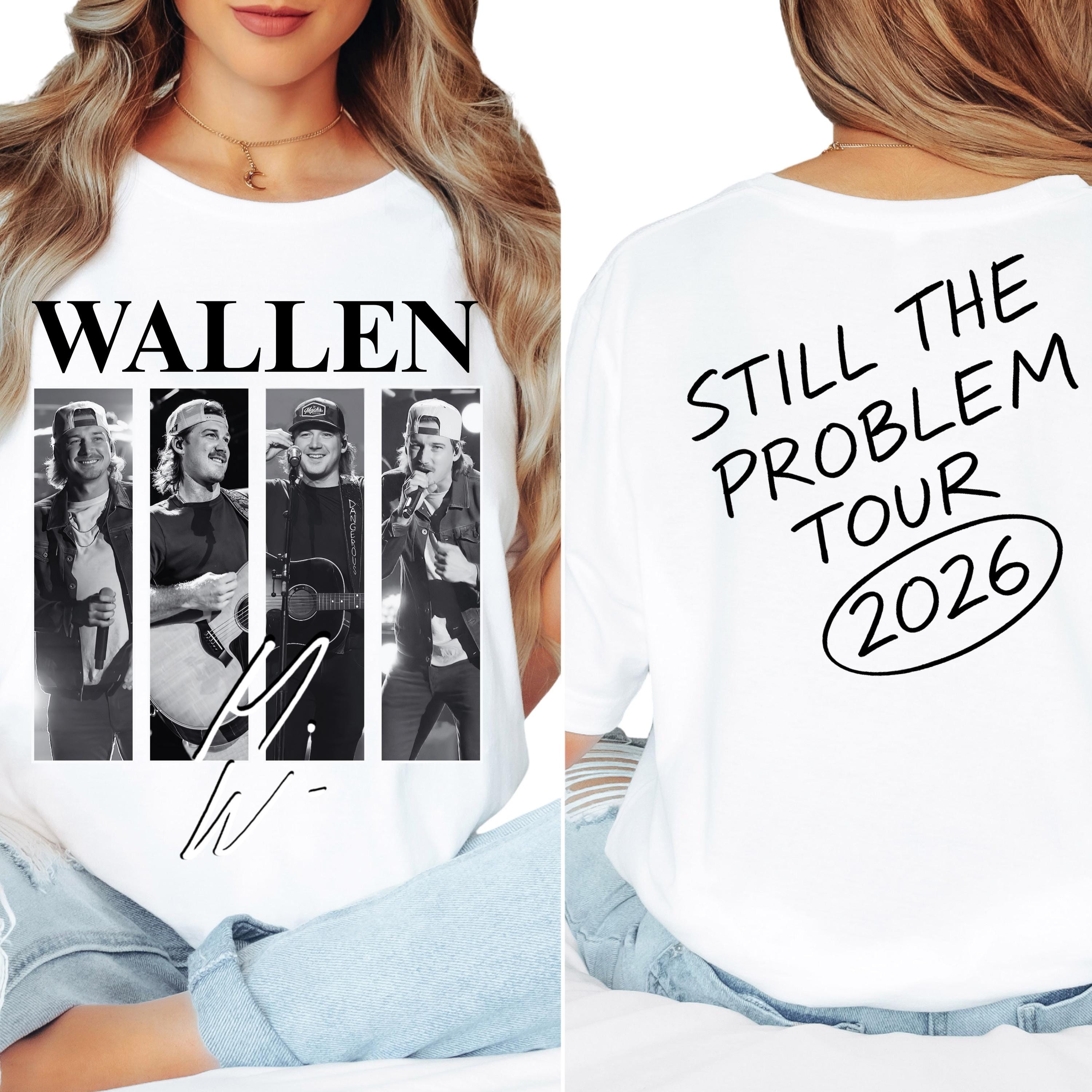 Morgan Wallen Tour 2026 T-Shirt – Still the Problem Country Music Graphic Tee