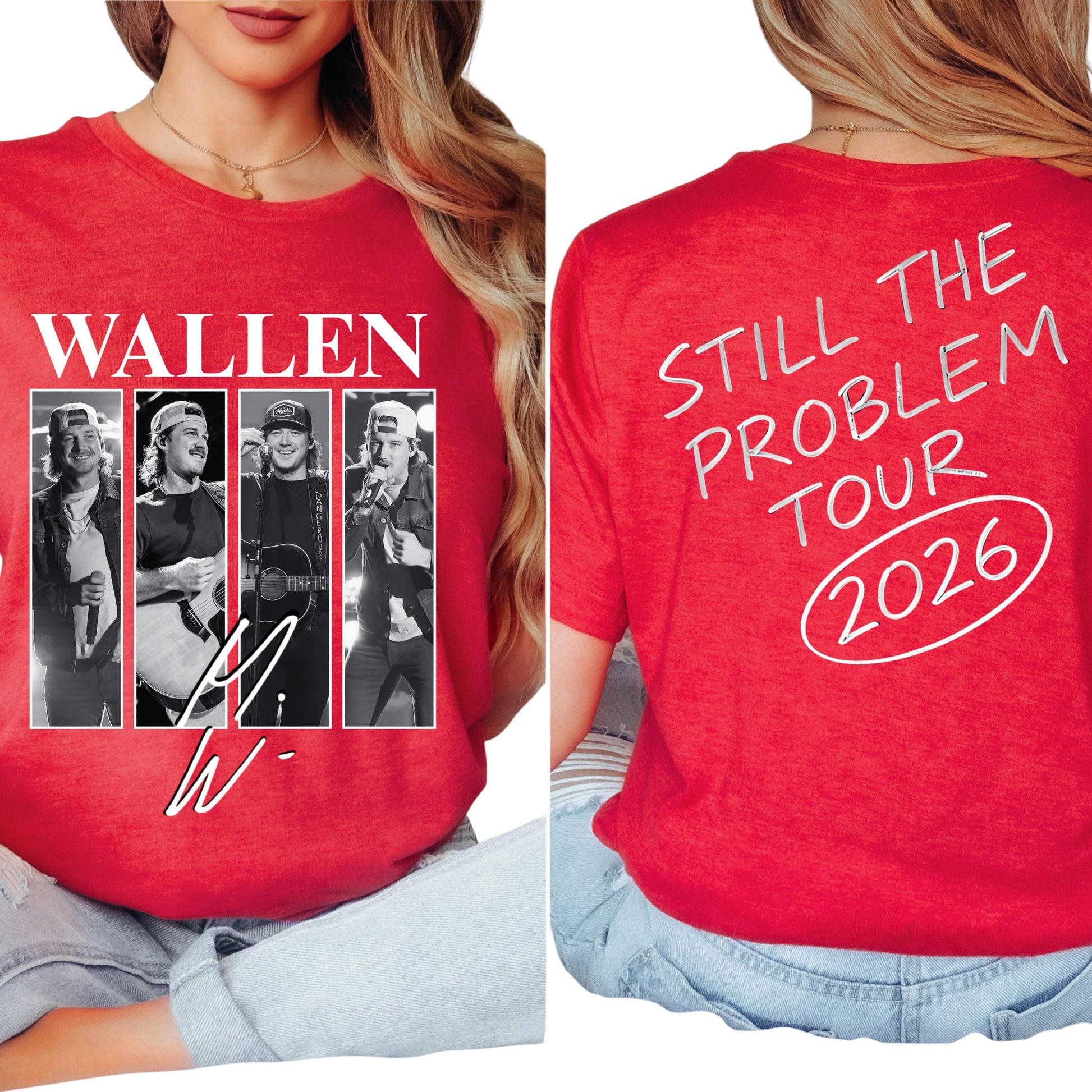 Morgan Wallen Tour 2026 T-Shirt – Still the Problem Country Music Graphic Tee