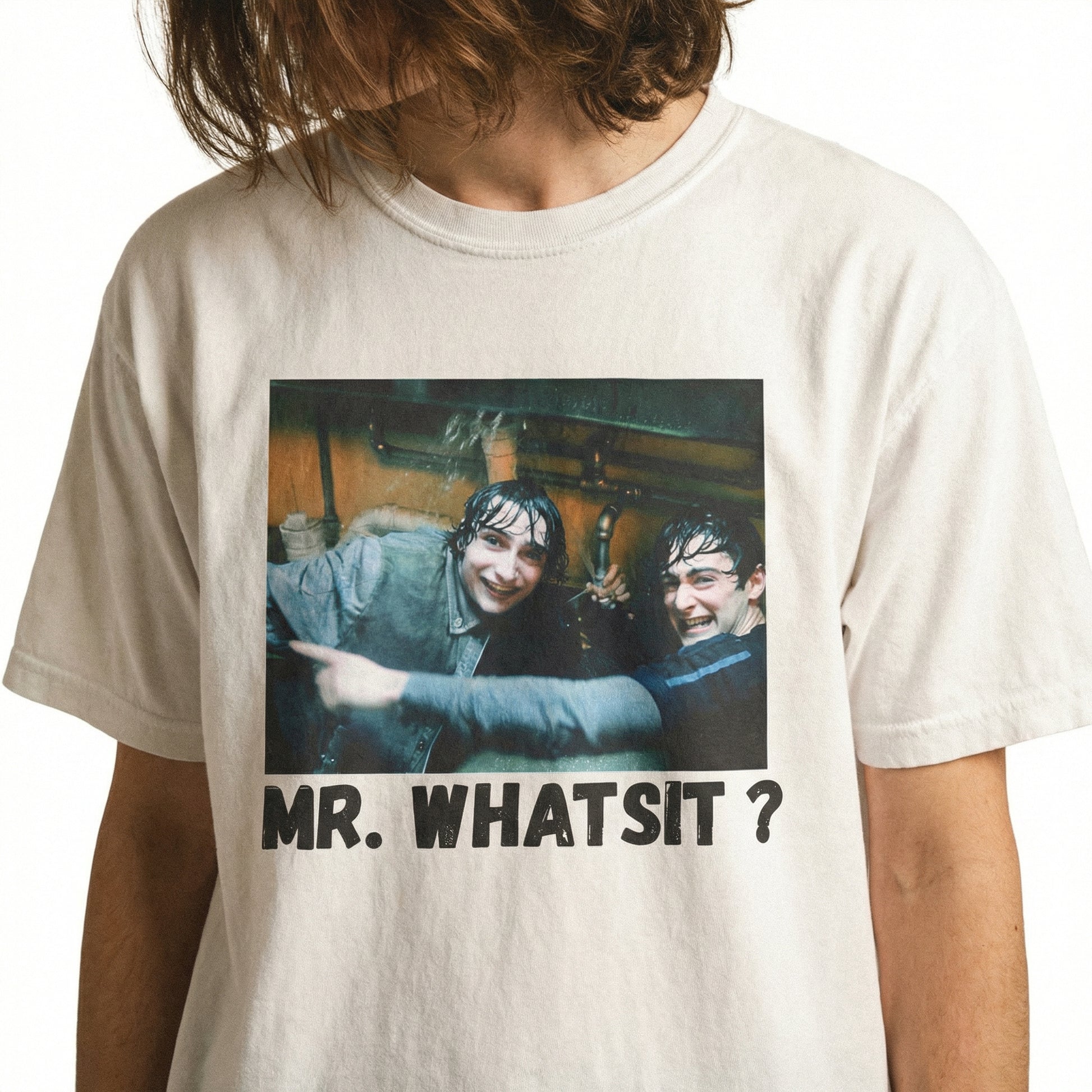 Mr Whatsit Graphic T-Shirt - Funny Meme Photo Tee