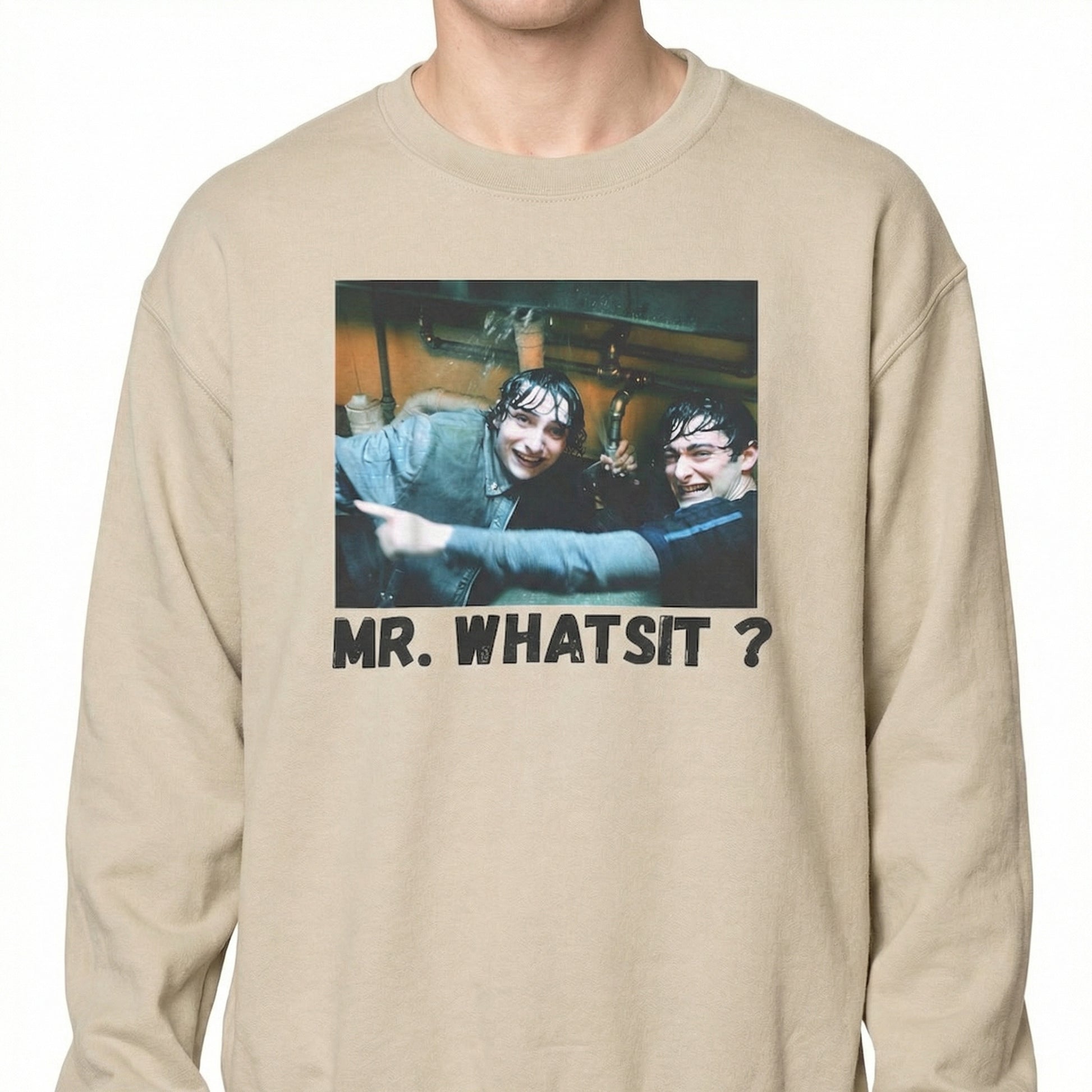 Mr Whatsit Graphic T-Shirt - Funny Meme Photo Tee