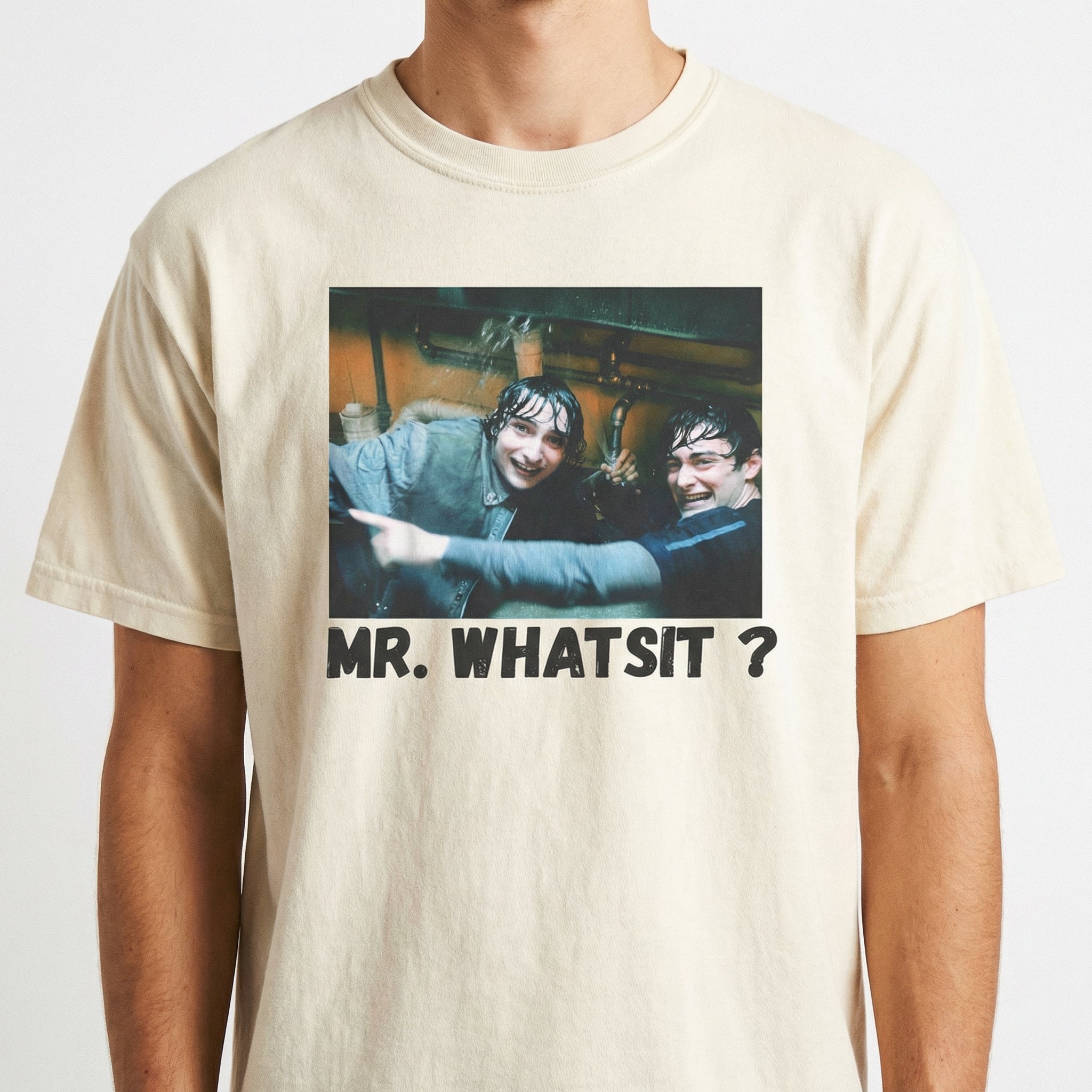 Mr Whatsit Graphic T-Shirt - Funny Meme Photo Tee