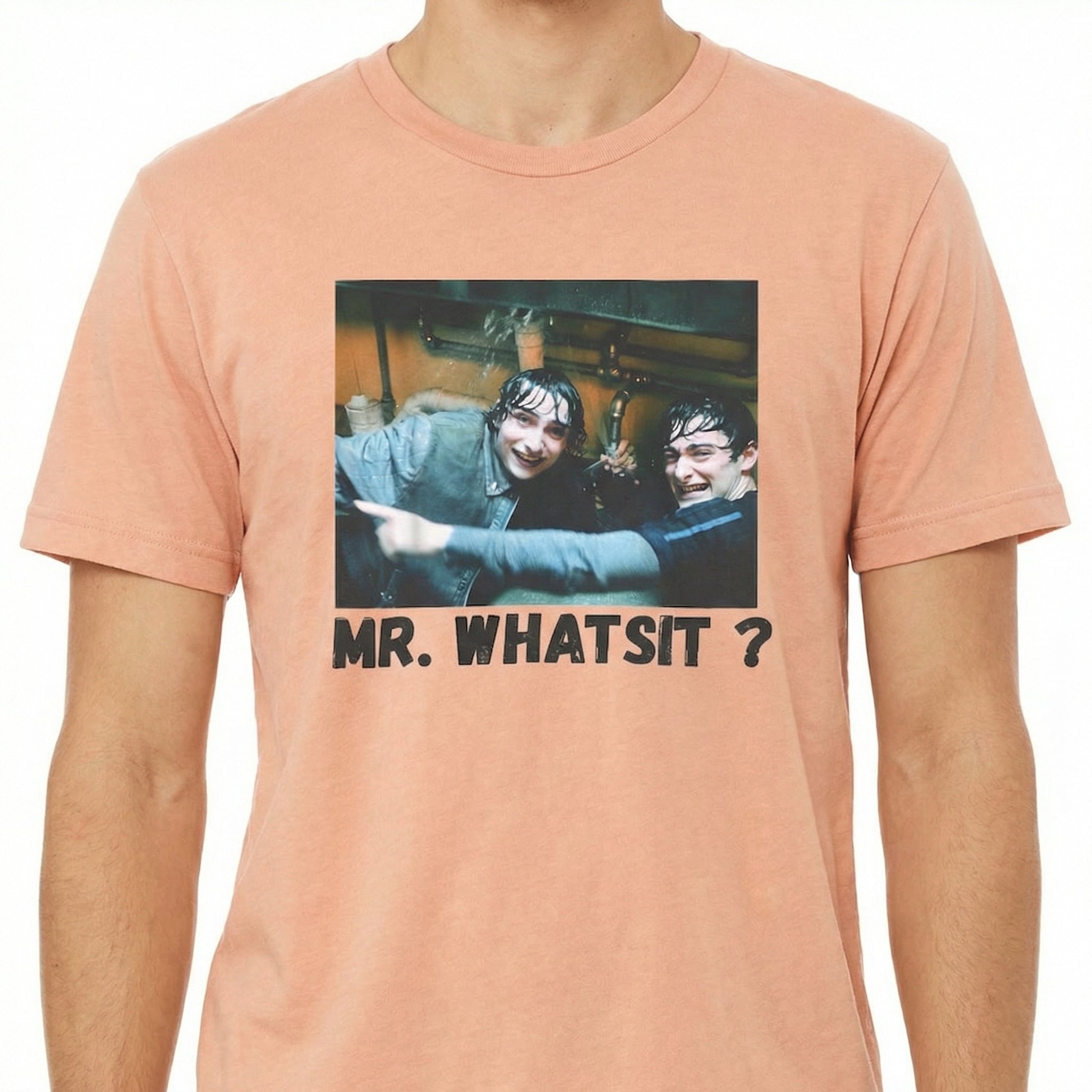 Mr Whatsit Graphic T-Shirt - Funny Meme Photo Tee