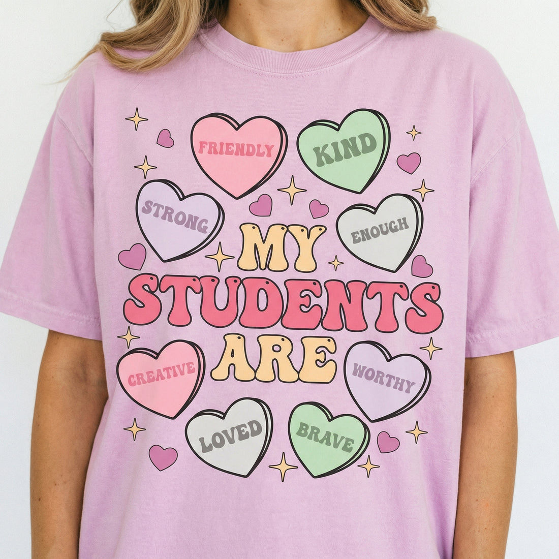 My Students Are My Valentines Teacher T-Shirt – Valentine’s Day Teacher Gift
