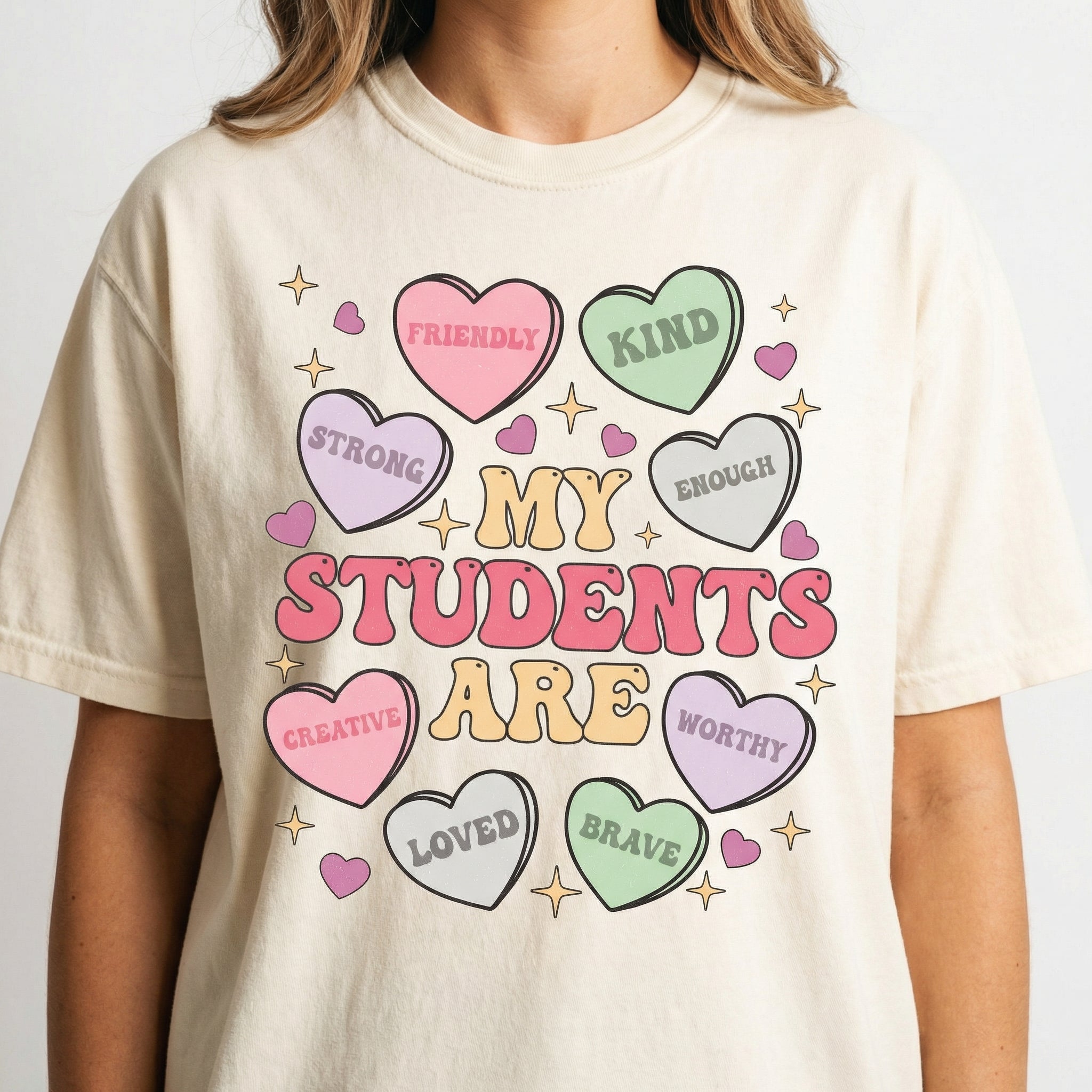 My Students Are My Valentines Teacher T-Shirt – Valentine’s Day Teacher Gift