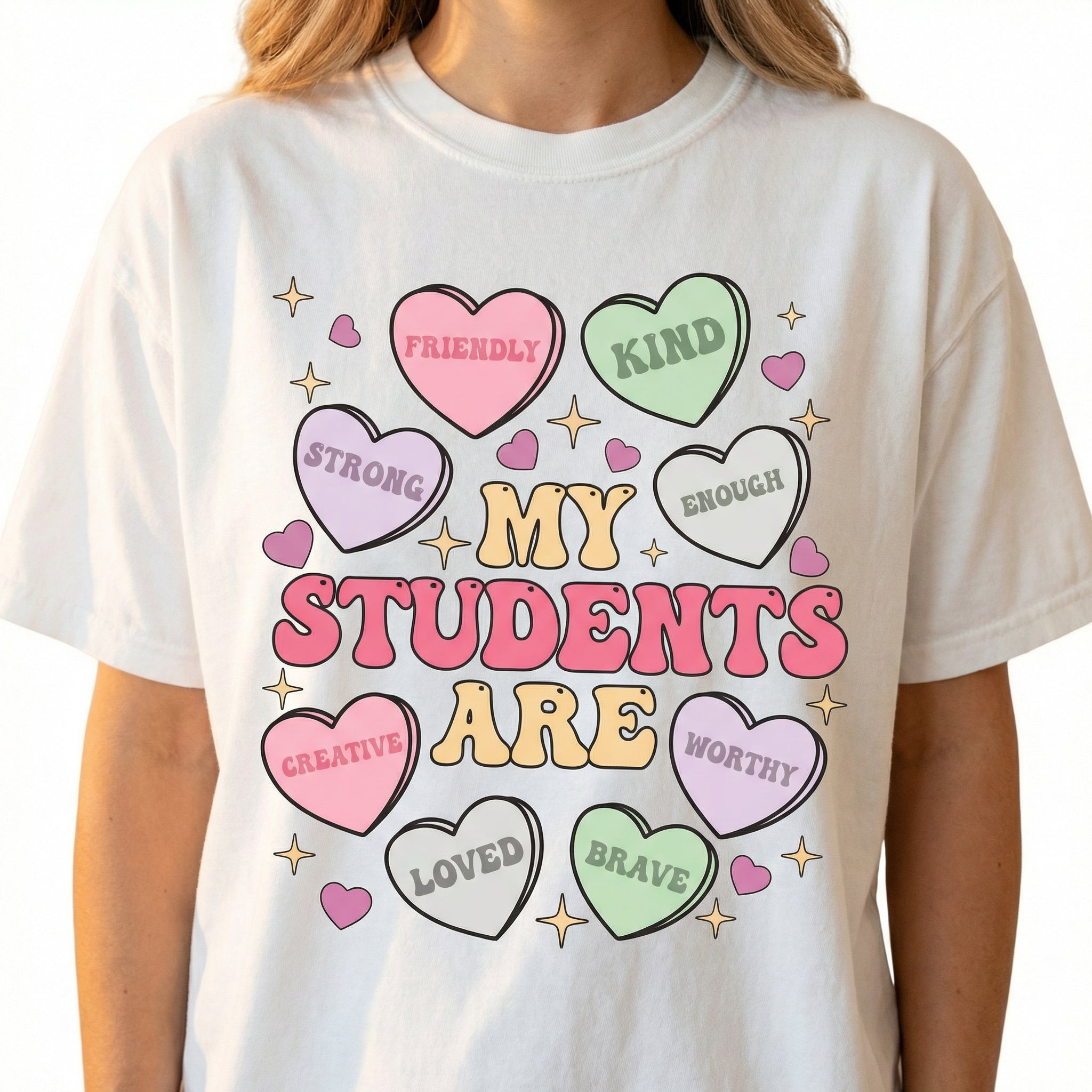My Students Are My Valentines Teacher T-Shirt – Valentine’s Day Teacher Gift