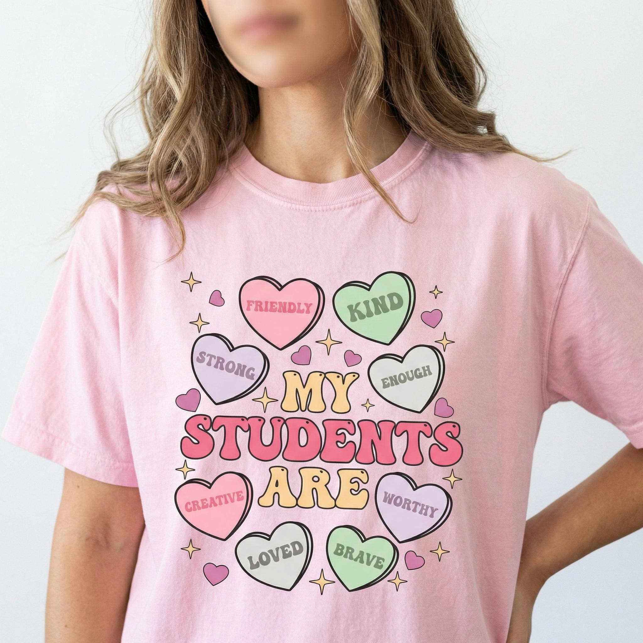 My Students Are My Valentines Teacher T-Shirt – Valentine’s Day Teacher Gift